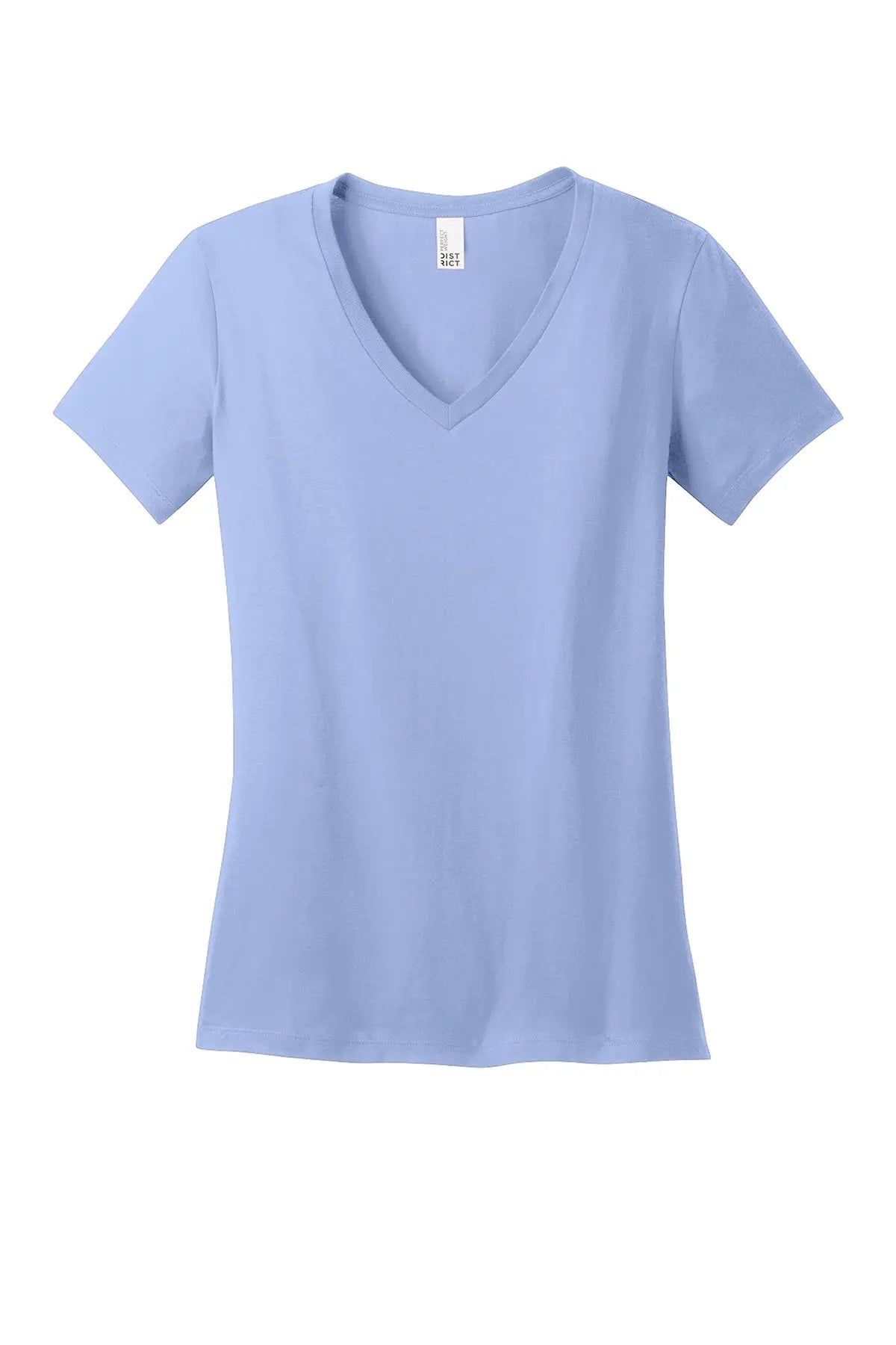 District® Women’s Perfect Weight® V-Neck Tee #DM1170L