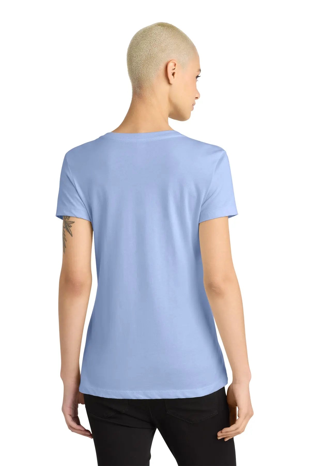 District® Women’s Perfect Weight® V-Neck Tee #DM1170L