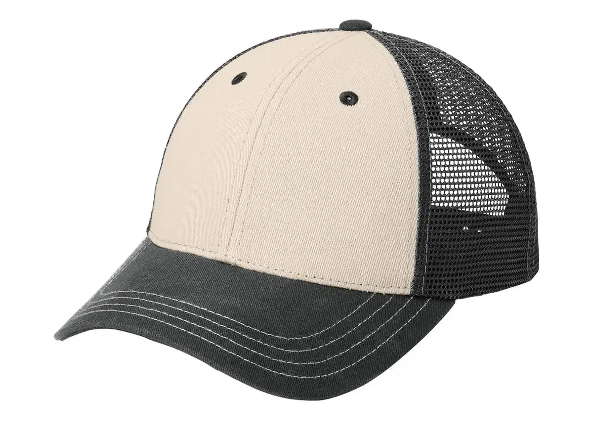 District ® Tri-Tone Mesh Back Cap #DT616 Game Over Merch