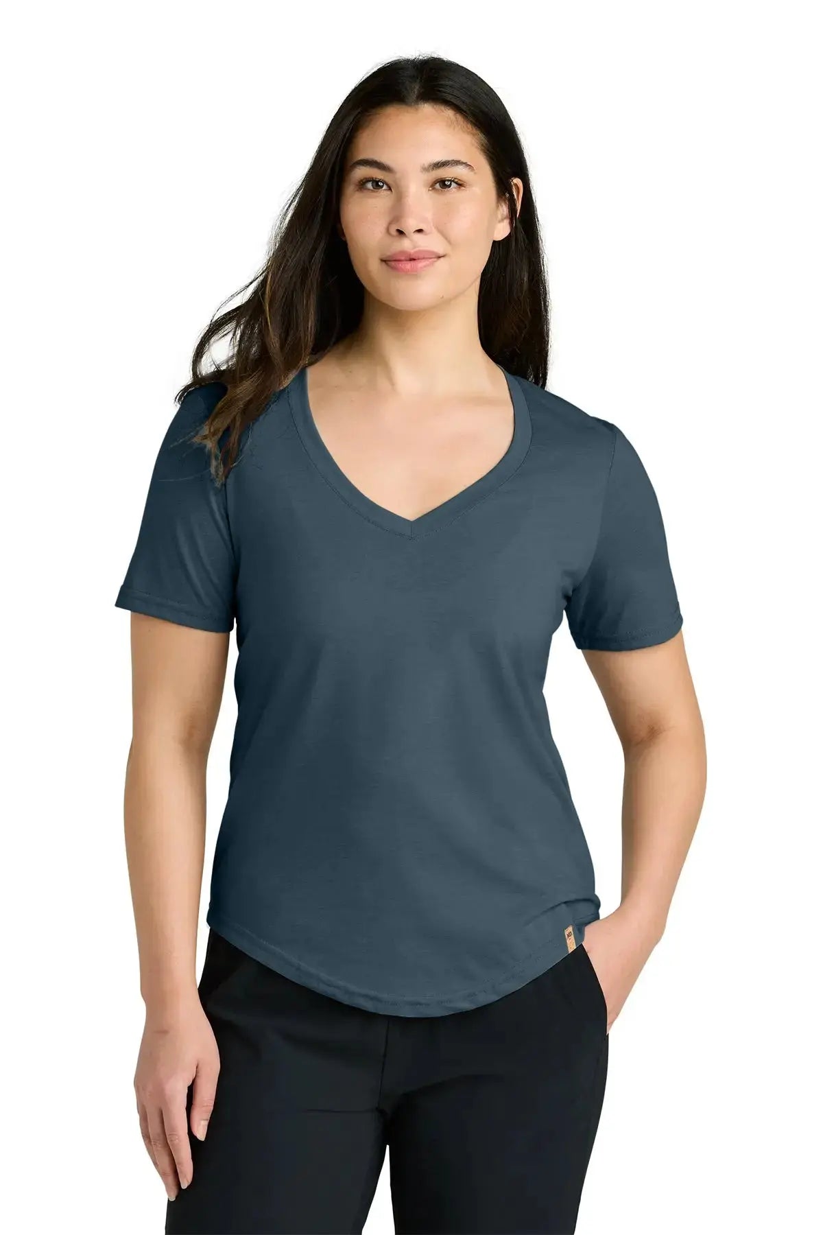 tentree® Women’s TreeBlend V-Neck T-Shirt #TTCW5646 Game Over Merch