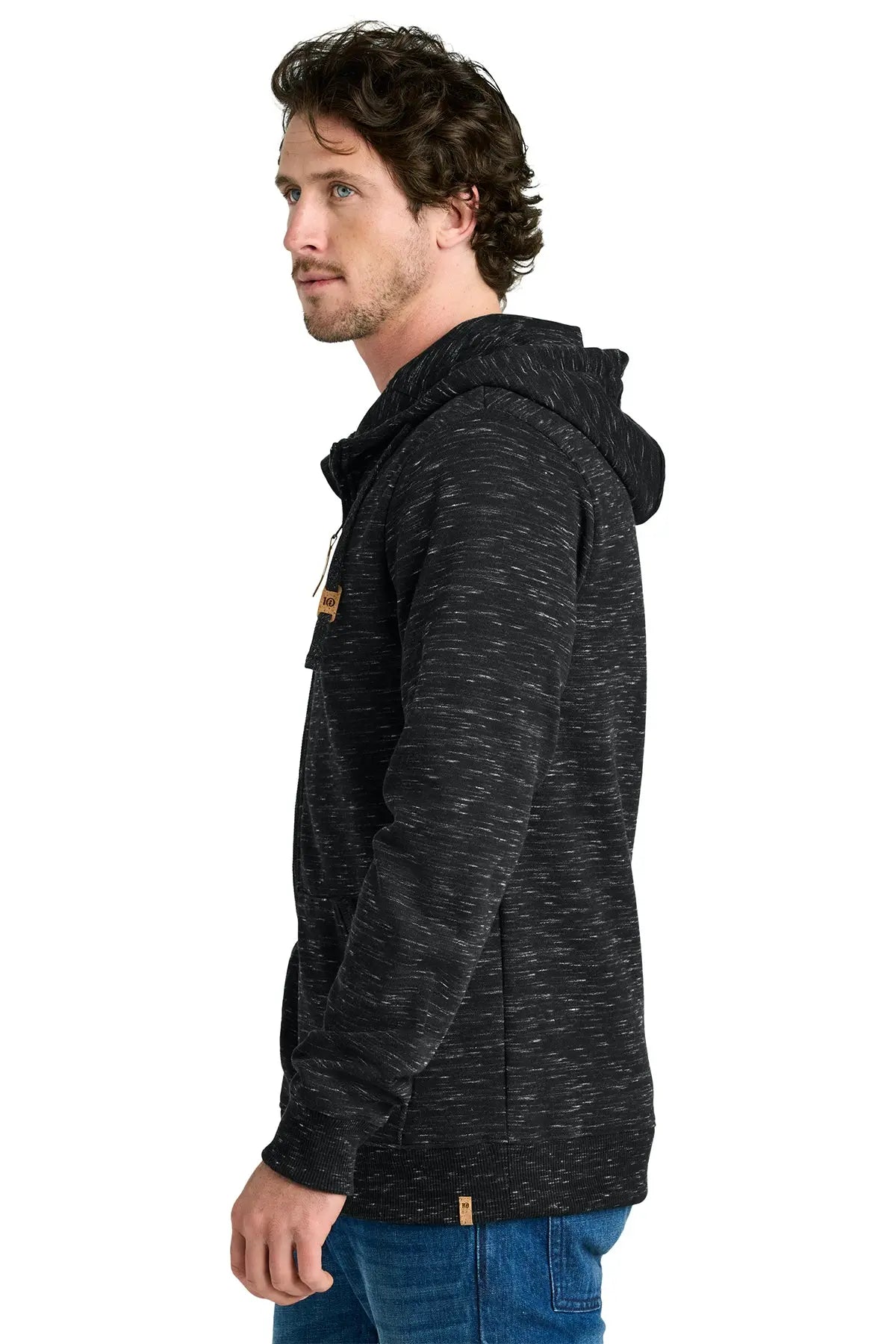 tentree® Space Dye Fleece Full-Zip Hoodie #TTCM4414