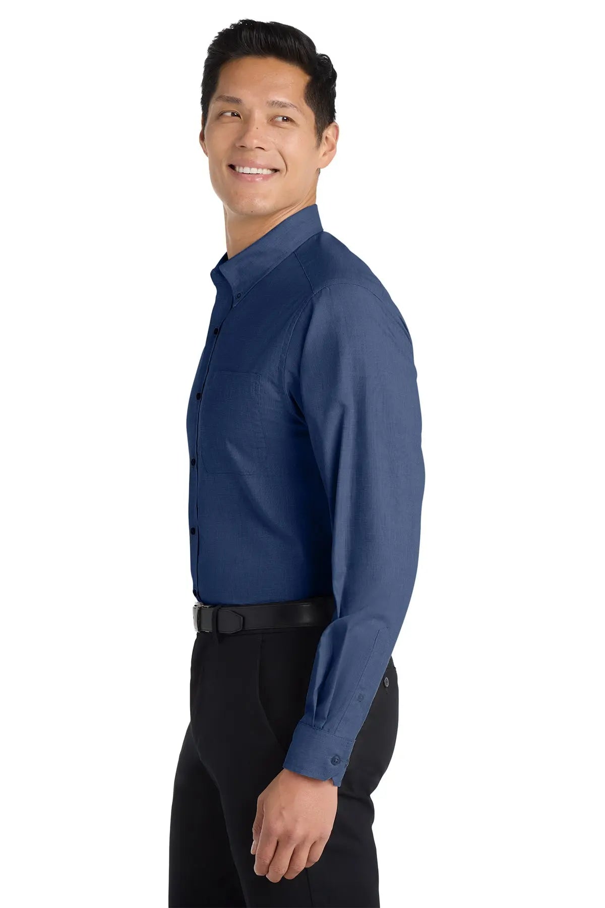 Port Authority® Crosshatch Easy Care Shirt #S640