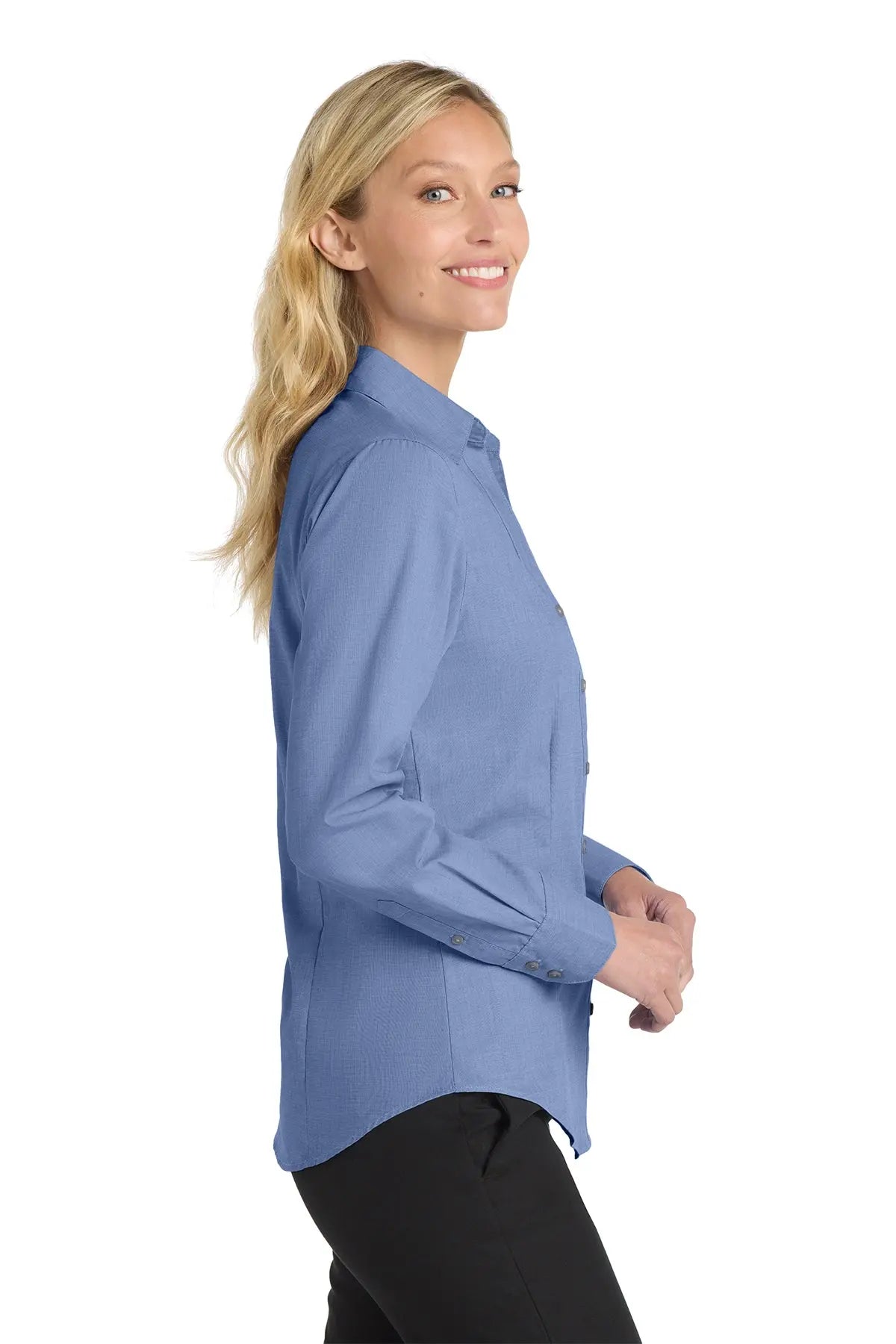 Port Authority® Women's Crosshatch Easy Care Shirt #L640