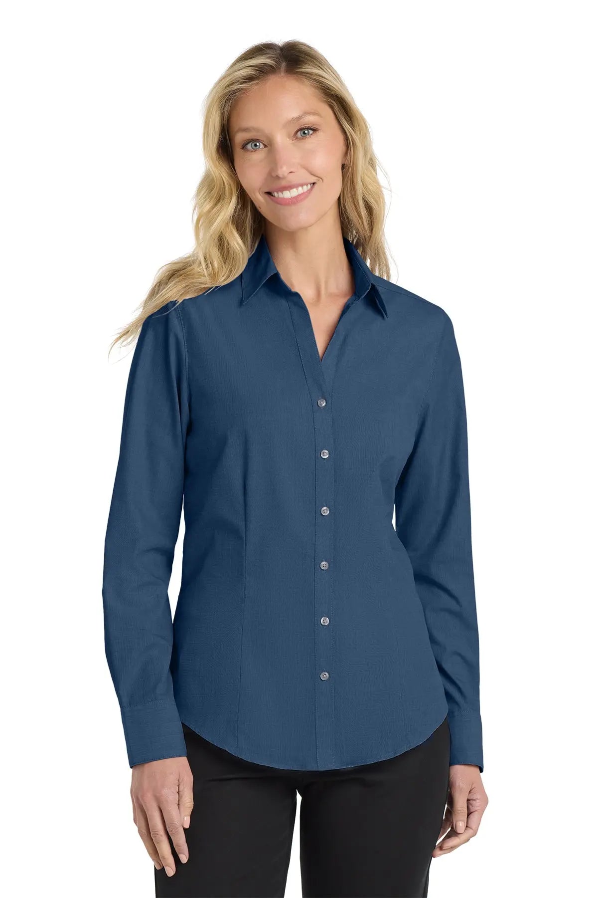 Port Authority® Women's Crosshatch Easy Care Shirt #L640