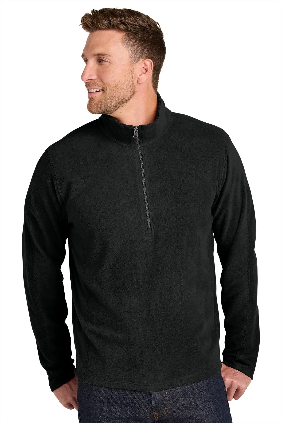Port Authority® Microfleece 1/2-Zip Pullover #F224 Game Over Merch