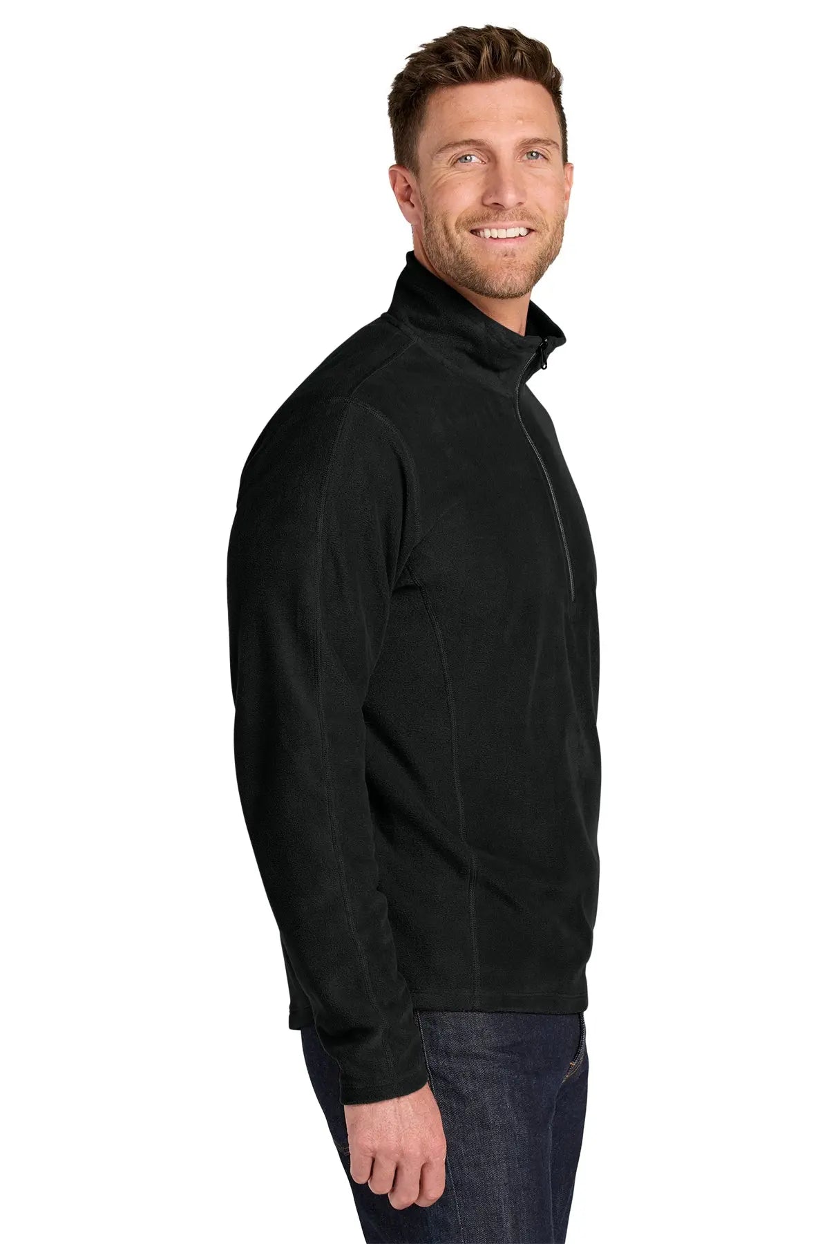 Port Authority® Microfleece 1/2-Zip Pullover #F224 Game Over Merch
