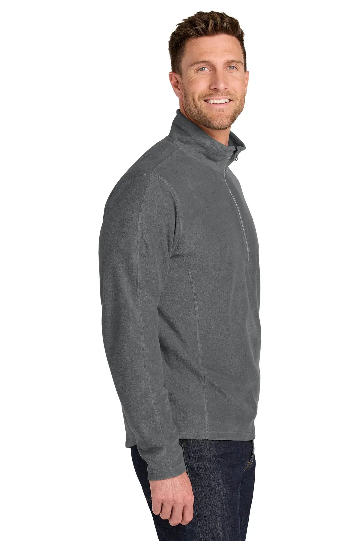 Port Authority® Microfleece 1/2-Zip Pullover #F224 Game Over Merch