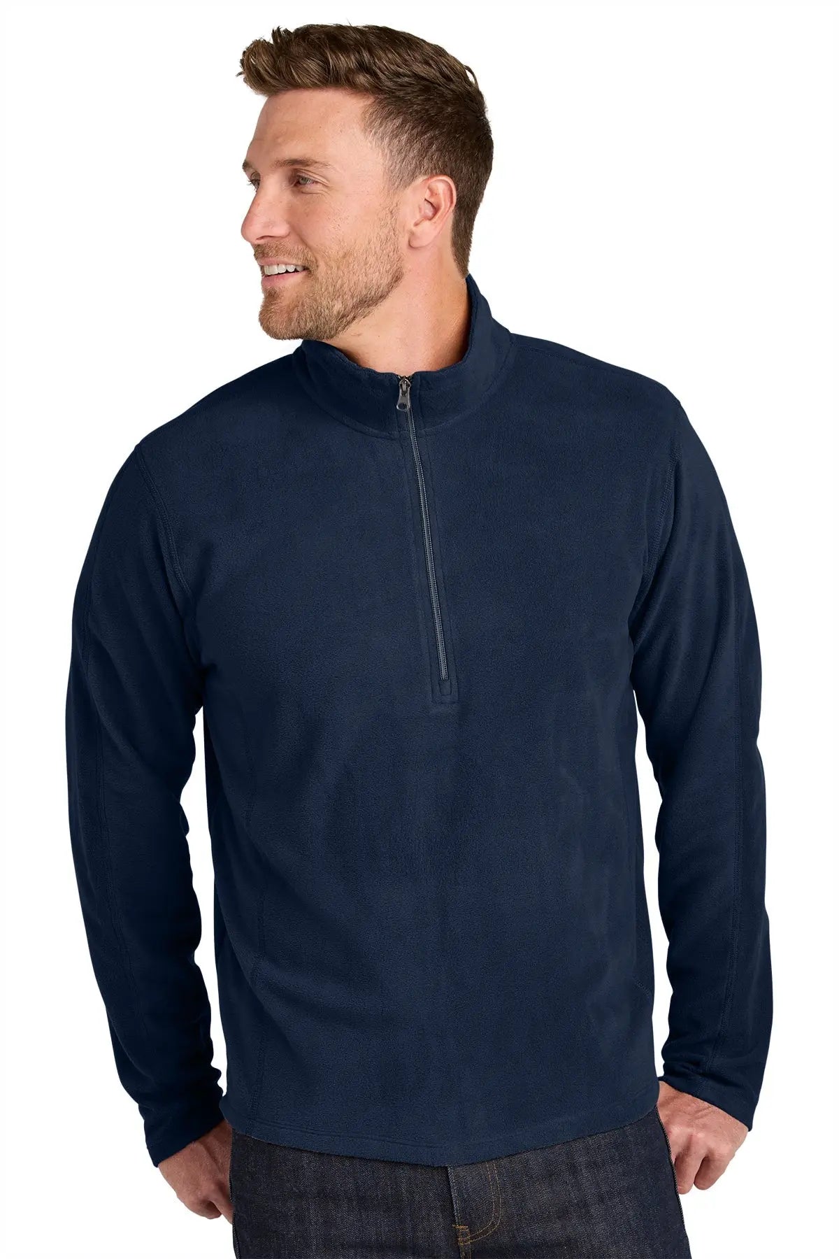 Port Authority® Microfleece 1/2-Zip Pullover #F224 Game Over Merch