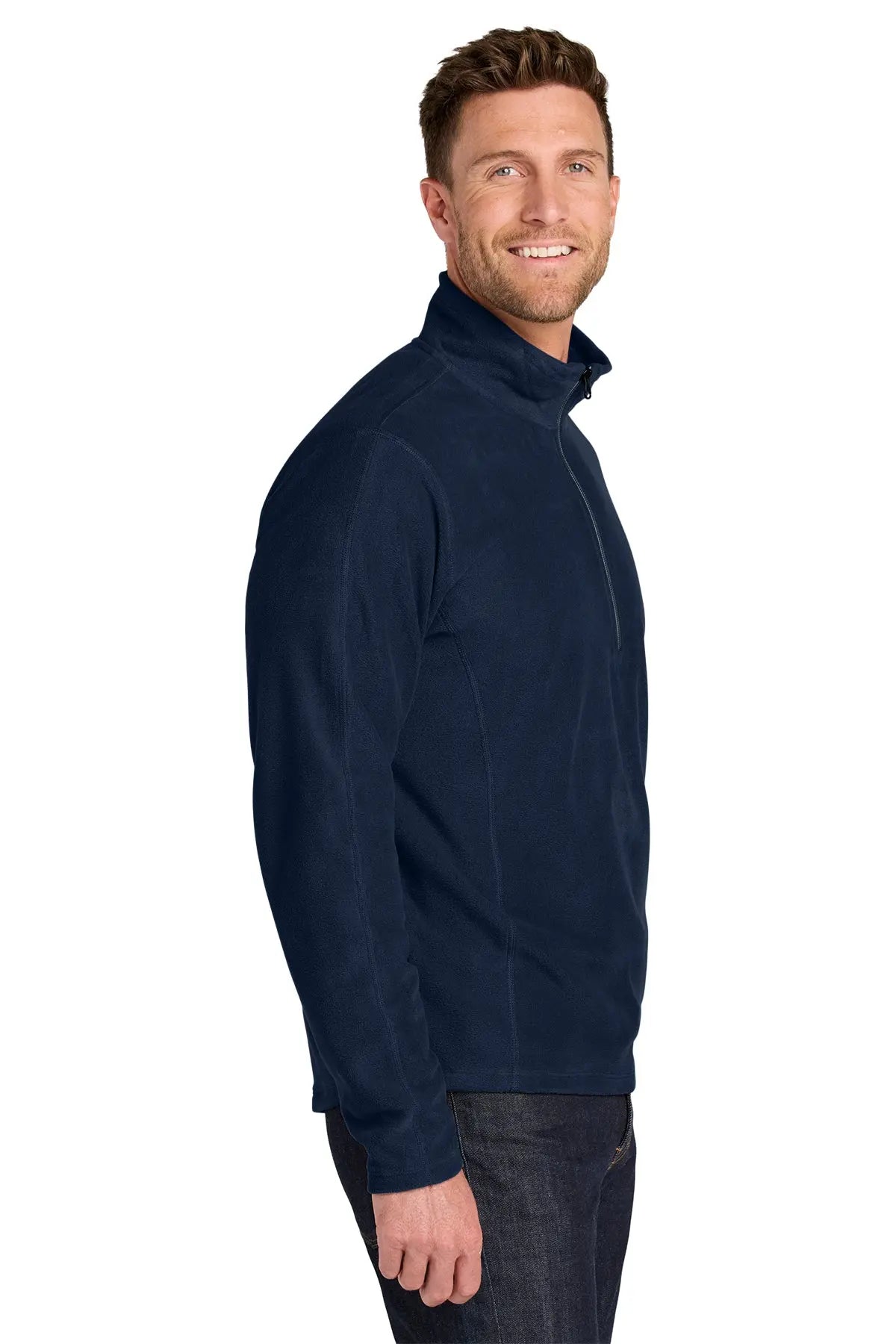 Port Authority® Microfleece 1/2-Zip Pullover #F224 Game Over Merch