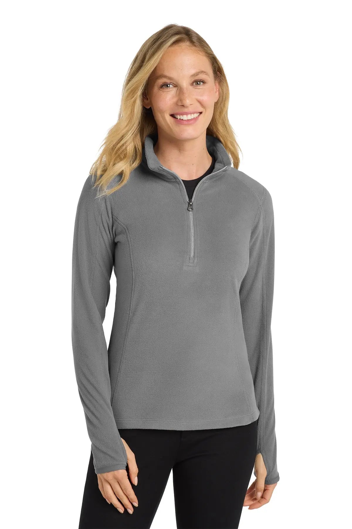 Port Authority® Women's Microfleece 1/2-Zip Pullover #L224 Game Over Merch