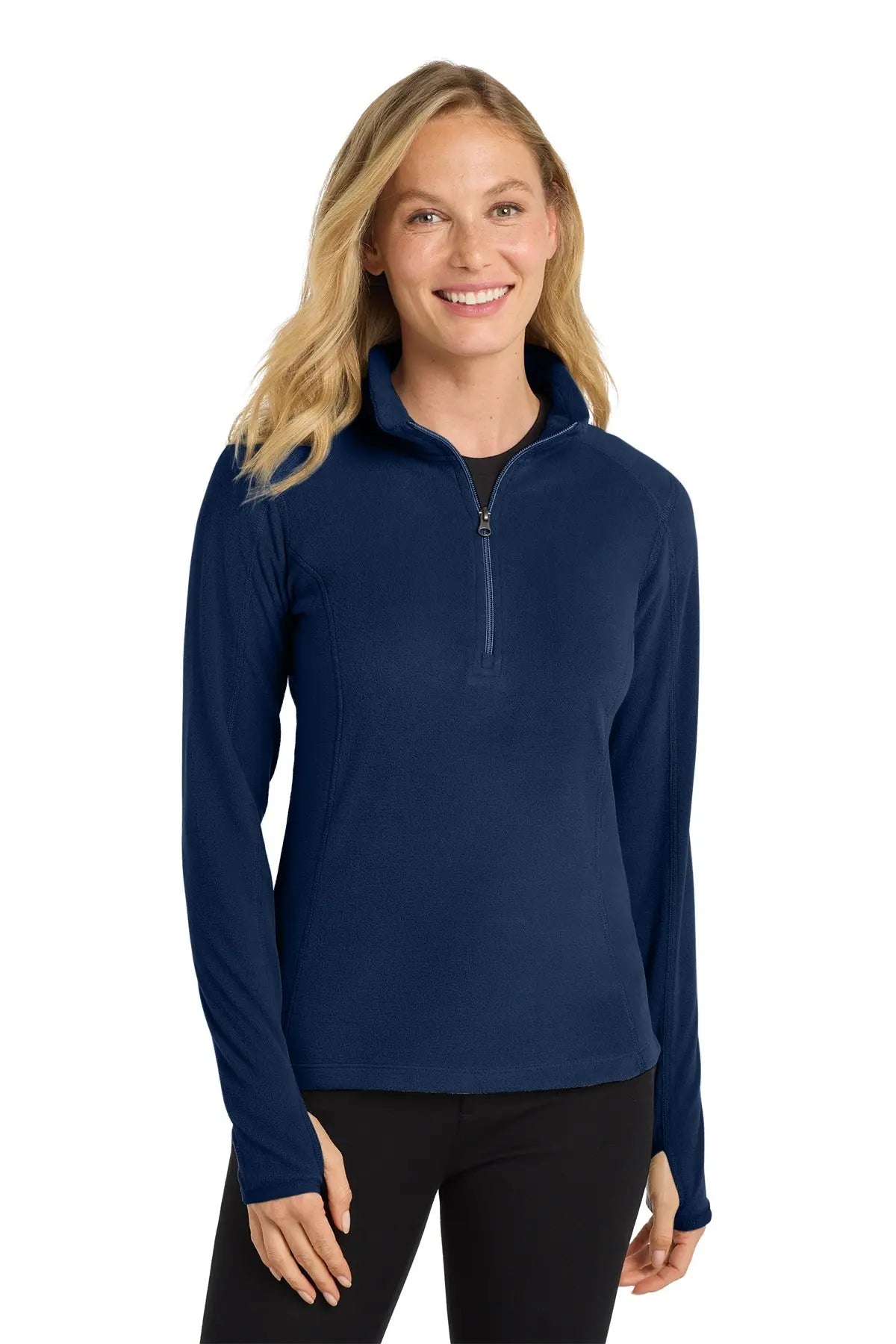Port Authority® Women's Microfleece 1/2-Zip Pullover #L224 Game Over Merch