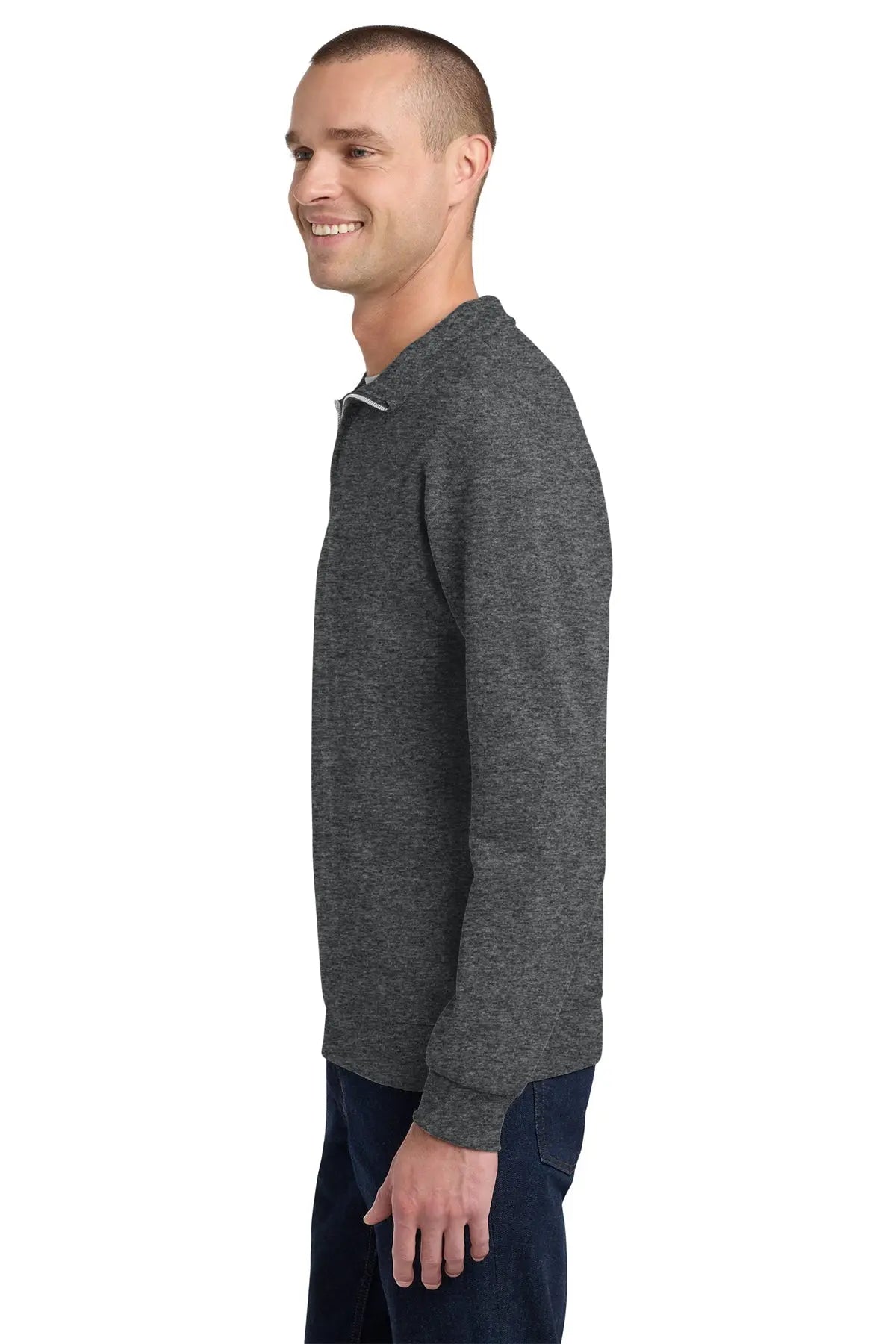 Jerzees® NuBlend® 1/4-Zip Cadet Collar Sweatshirt #995M Game Over Merch
