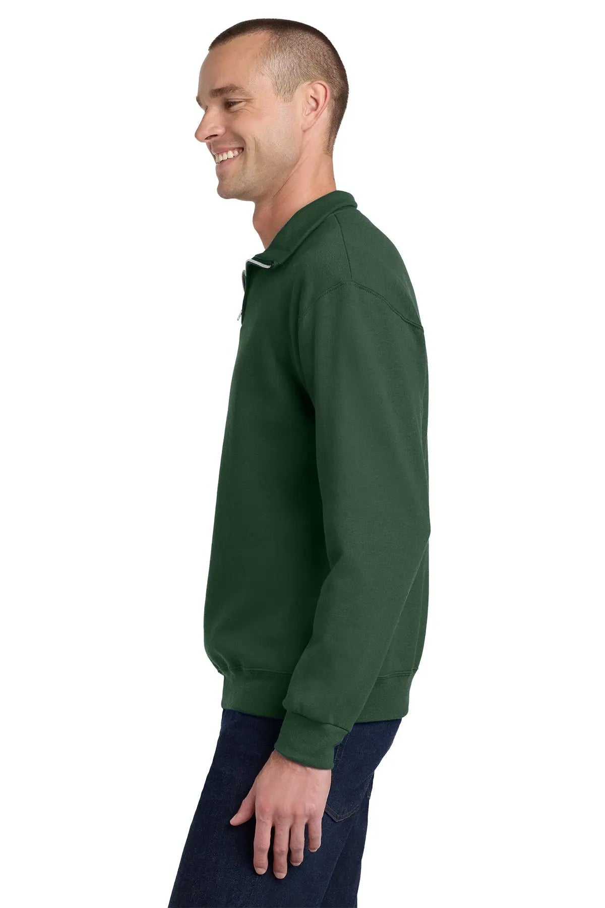 Jerzees® NuBlend® 1/4-Zip Cadet Collar Sweatshirt #995M Game Over Merch