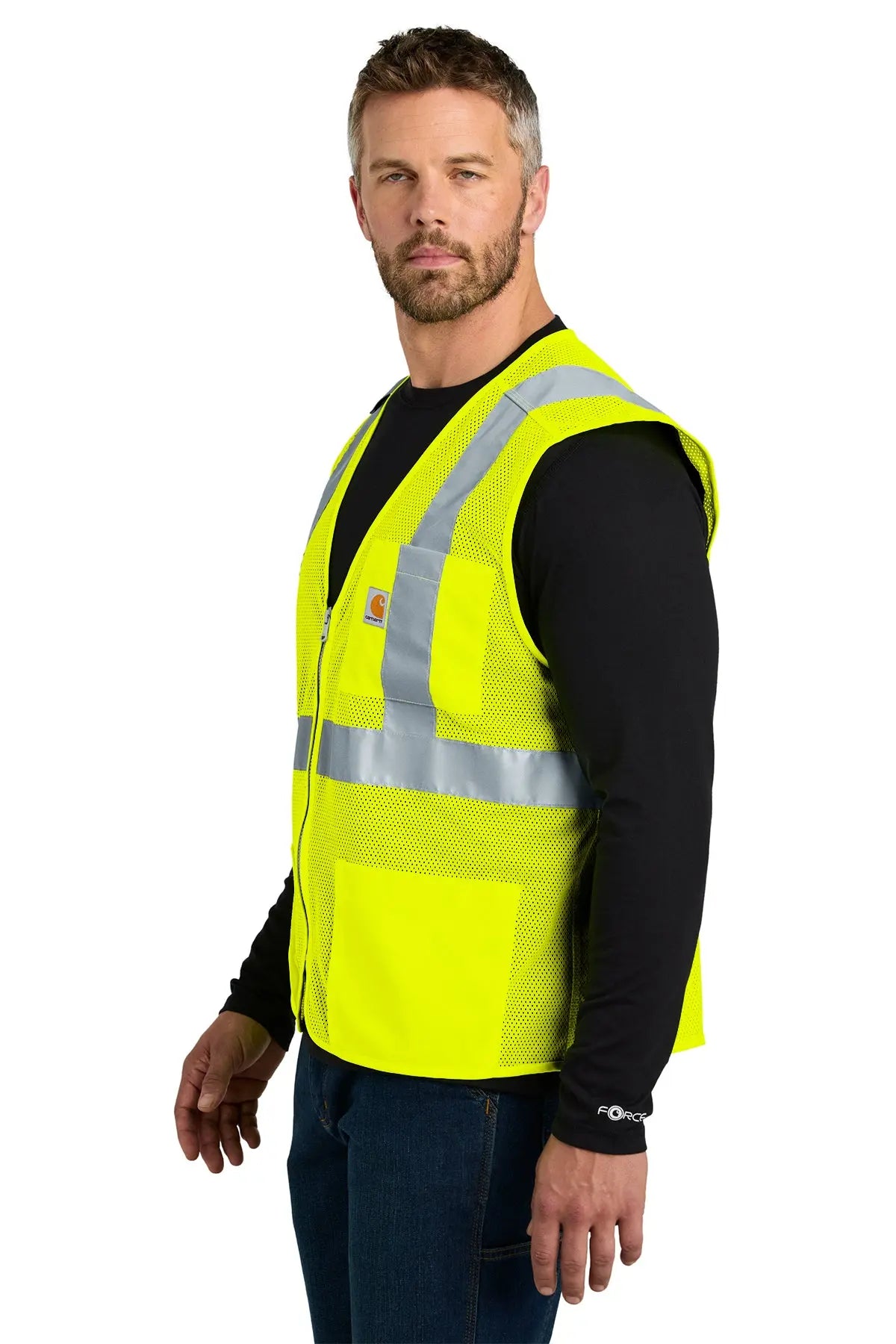 Carhartt® ANSI Class 2 Mesh Zip-Front Vest #CT106171
