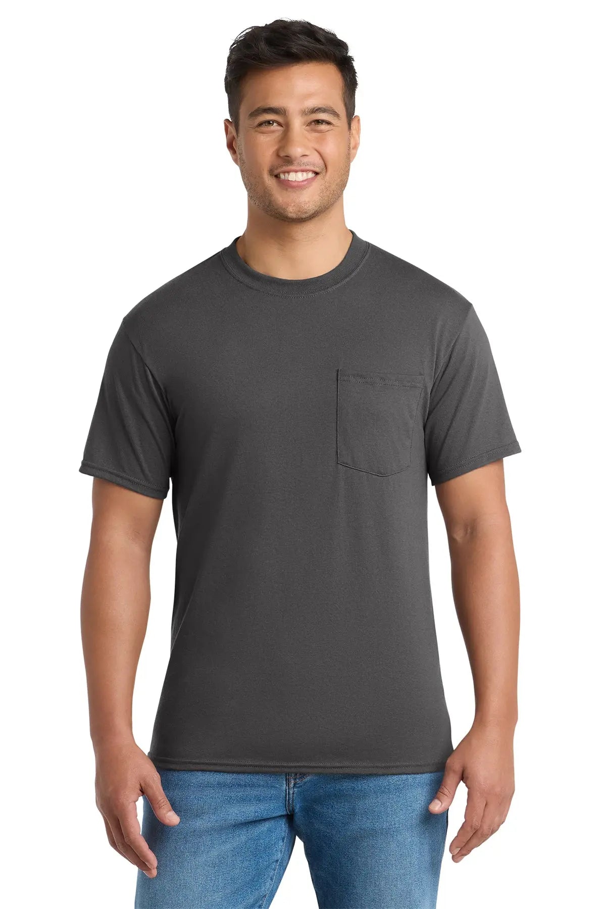 Port & Co™ Core Blend Pocket Tee #PC55P