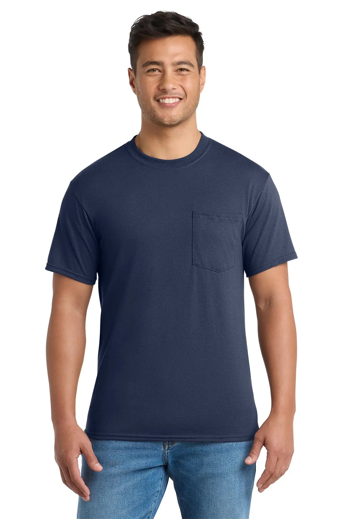 Port & Co™ Core Blend Pocket Tee #PC55P