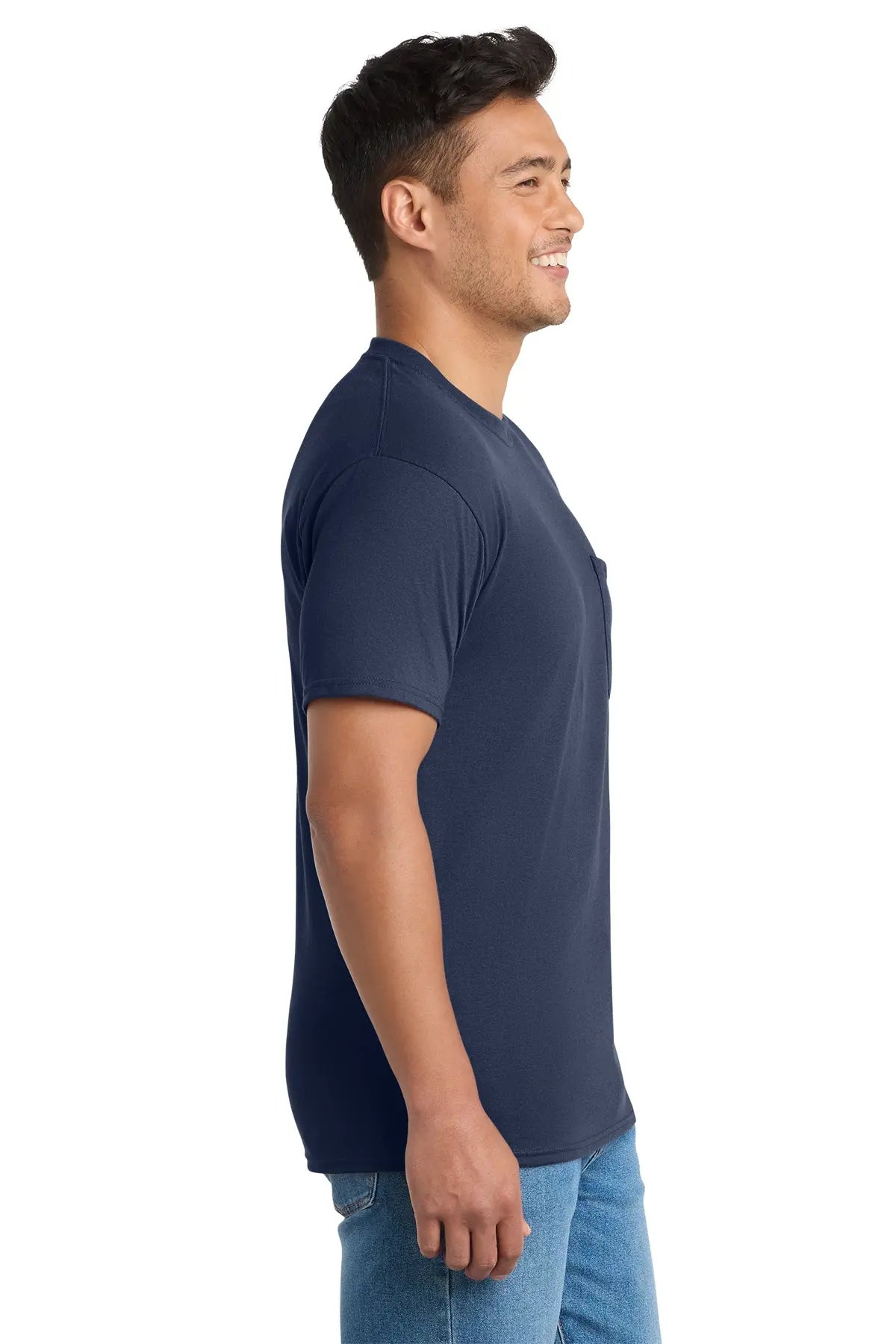 Port & Co™ Core Blend Pocket Tee #PC55P
