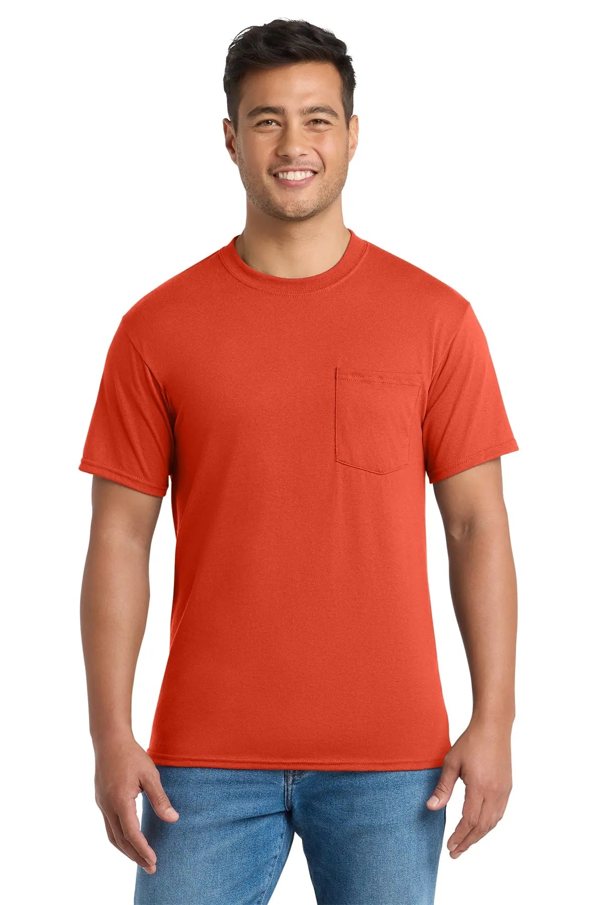 Port & Co™ Core Blend Pocket Tee #PC55P