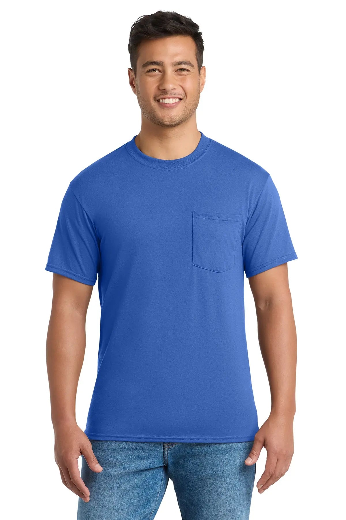 Port & Co™ Core Blend Pocket Tee #PC55P