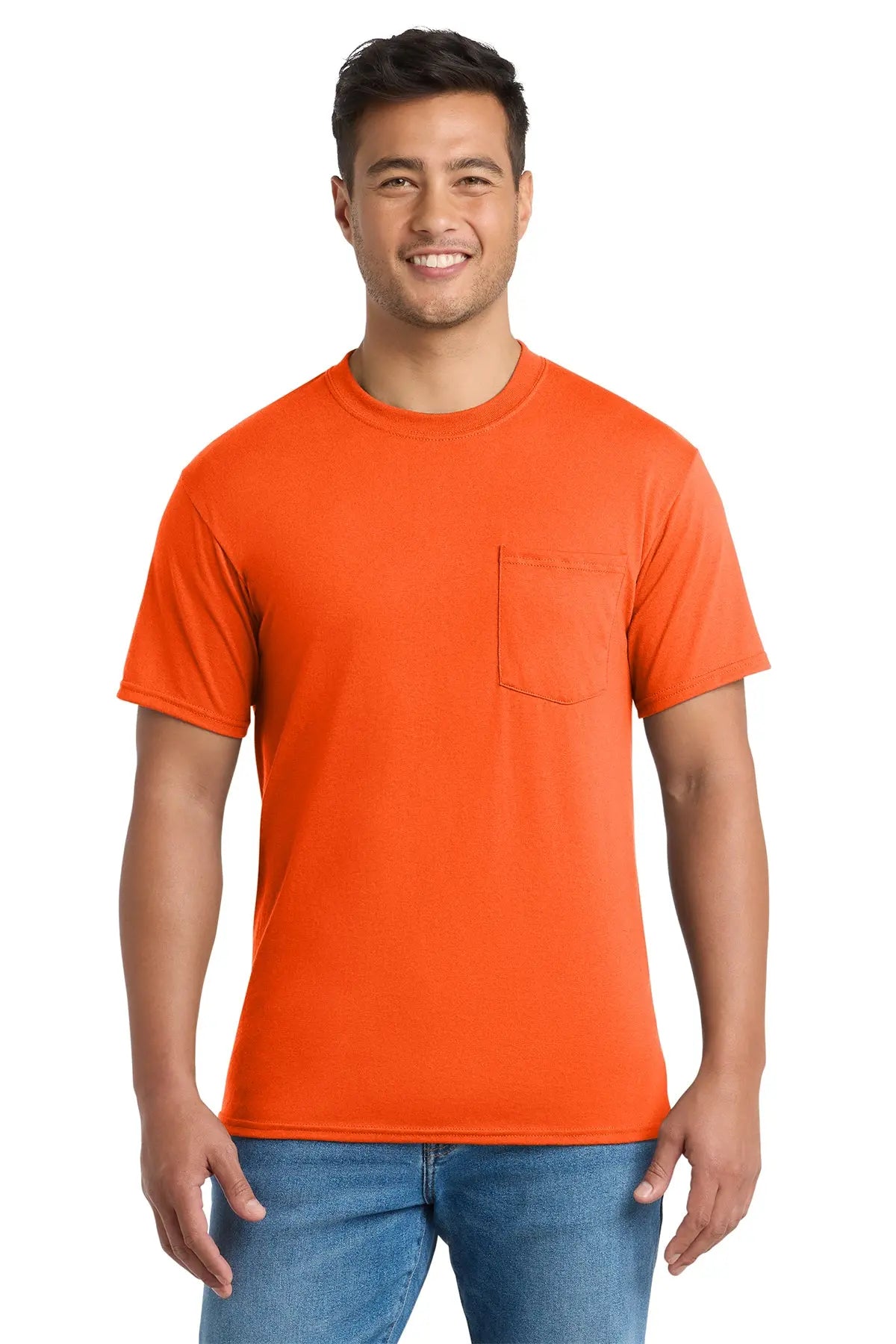 Port & Co™ Core Blend Pocket Tee #PC55P