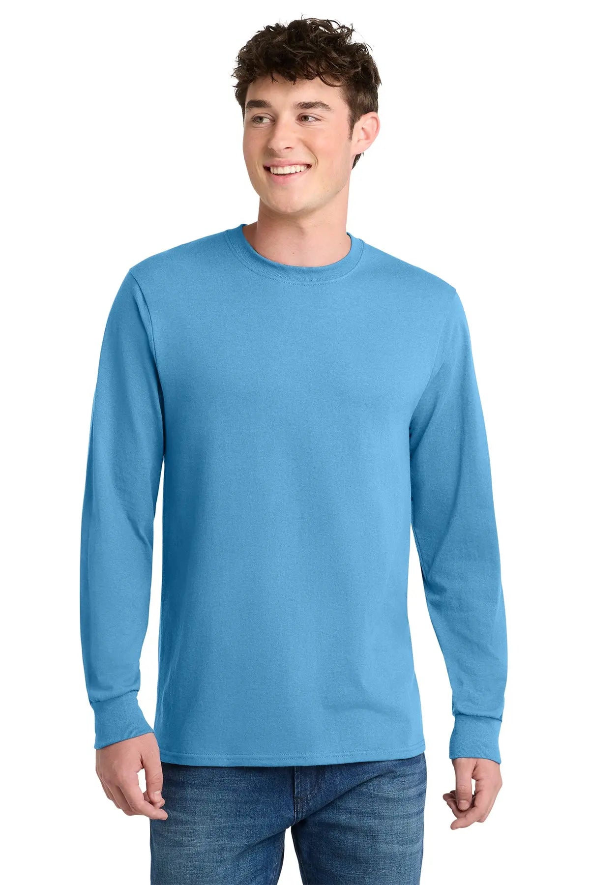 Port & Co™ Long Sleeve Core Blend Tee #PC55LS