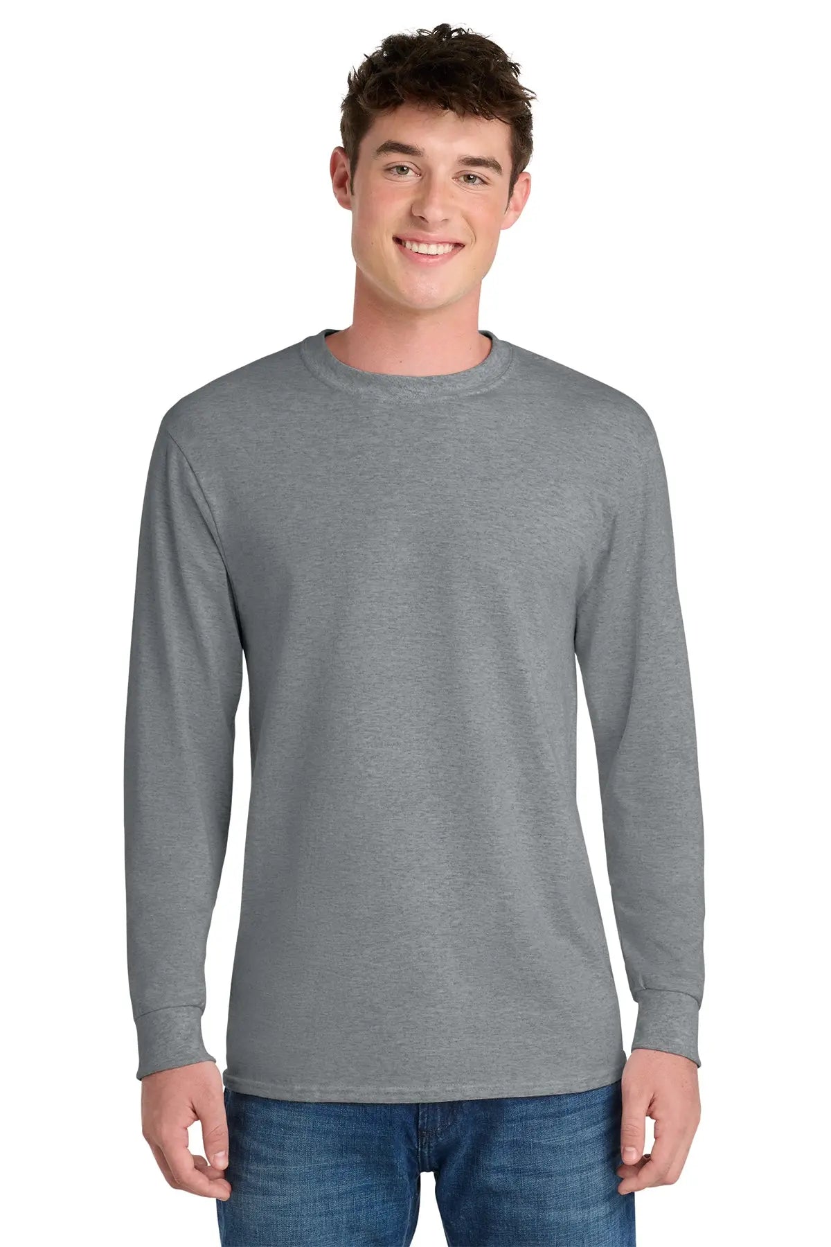 Port & Co™ Long Sleeve Core Blend Tee #PC55LS