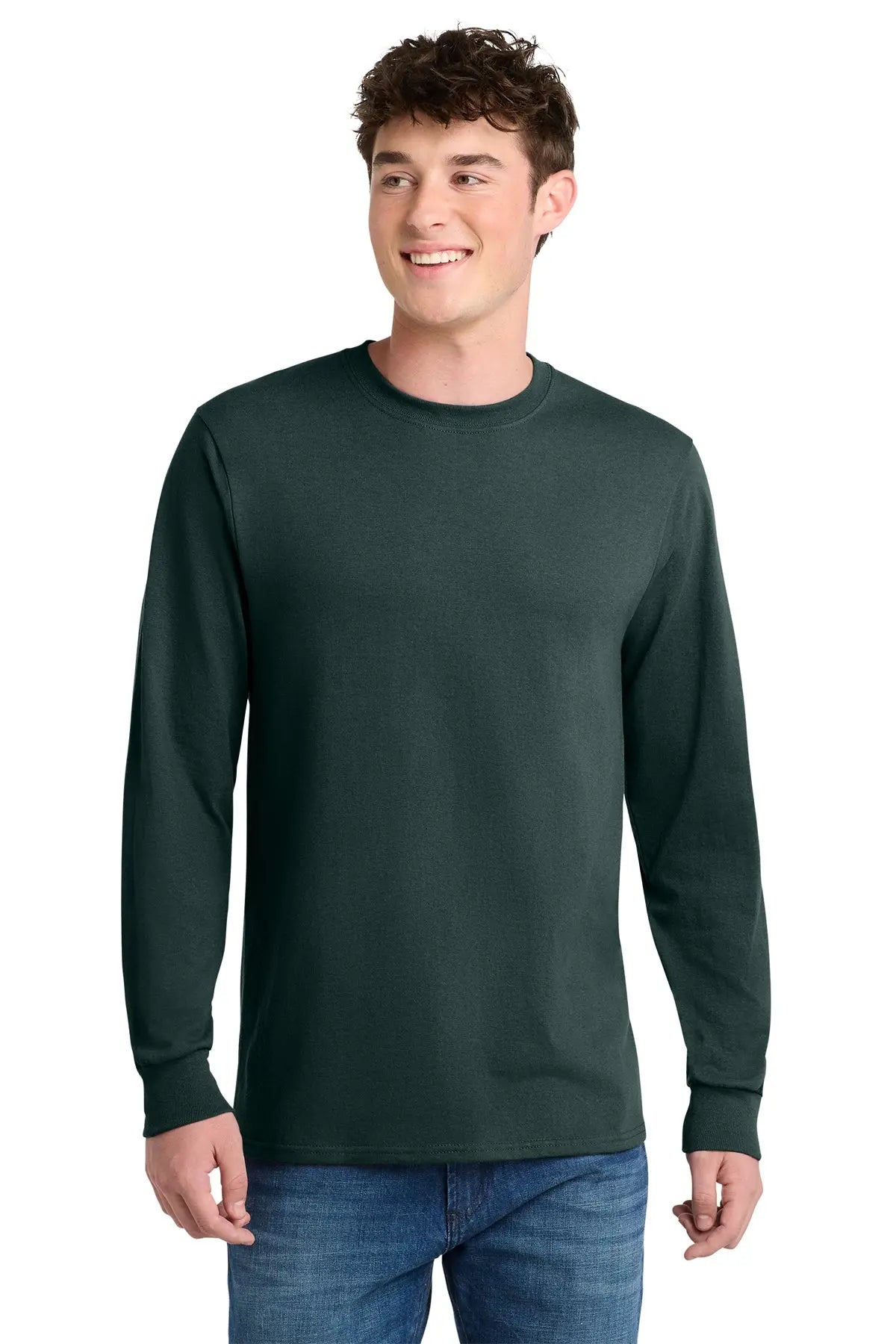 Port & Co™ Long Sleeve Core Blend Tee #PC55LS