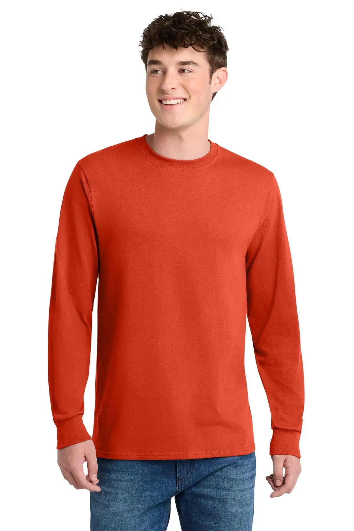 Port & Co™ Long Sleeve Core Blend Tee #PC55LS