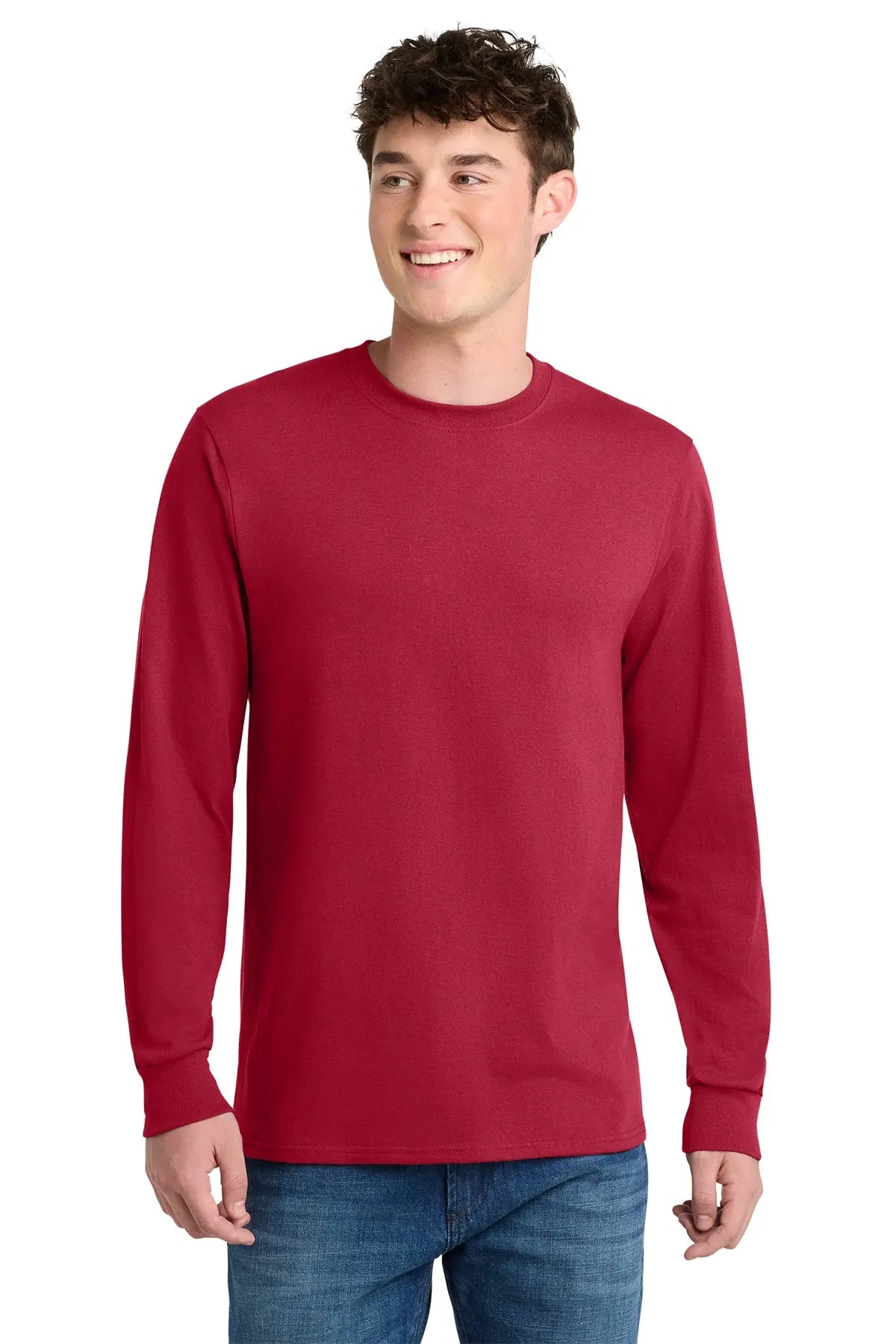 Port & Co™ Long Sleeve Core Blend Tee #PC55LS