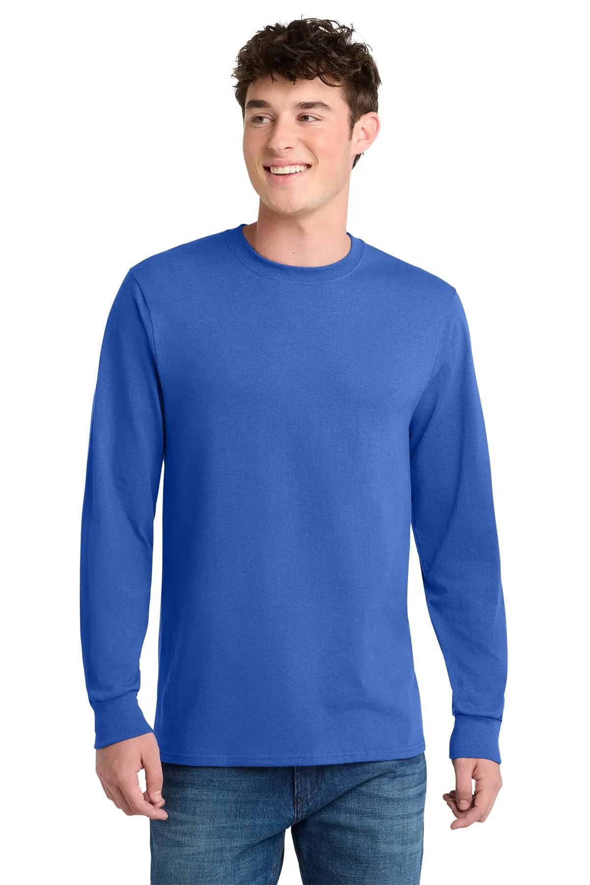 Port & Co™ Long Sleeve Core Blend Tee #PC55LS