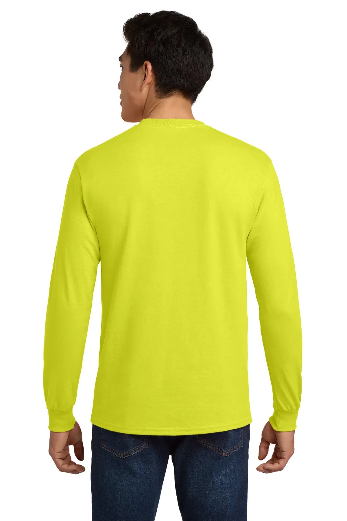 Gildan® Ultra Cotton® 100% US Cotton Long Sleeve T-Shirt with Pocket #2410 Game Over Merch