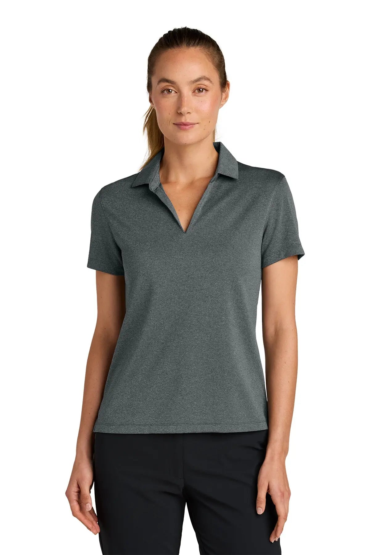 Nike Women’s Dri-FIT Smooth Heather Polo #NKFQ4793Game Over Merch