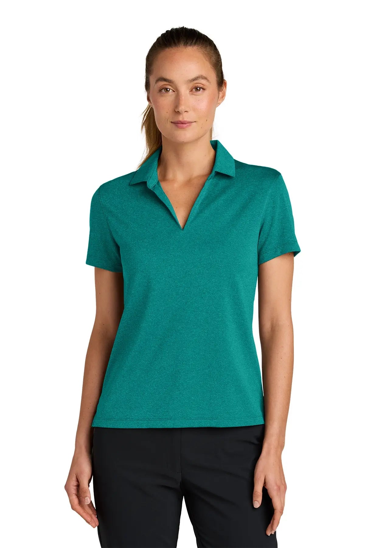 Nike Women’s Dri-FIT Smooth Heather Polo #NKFQ4793Game Over Merch