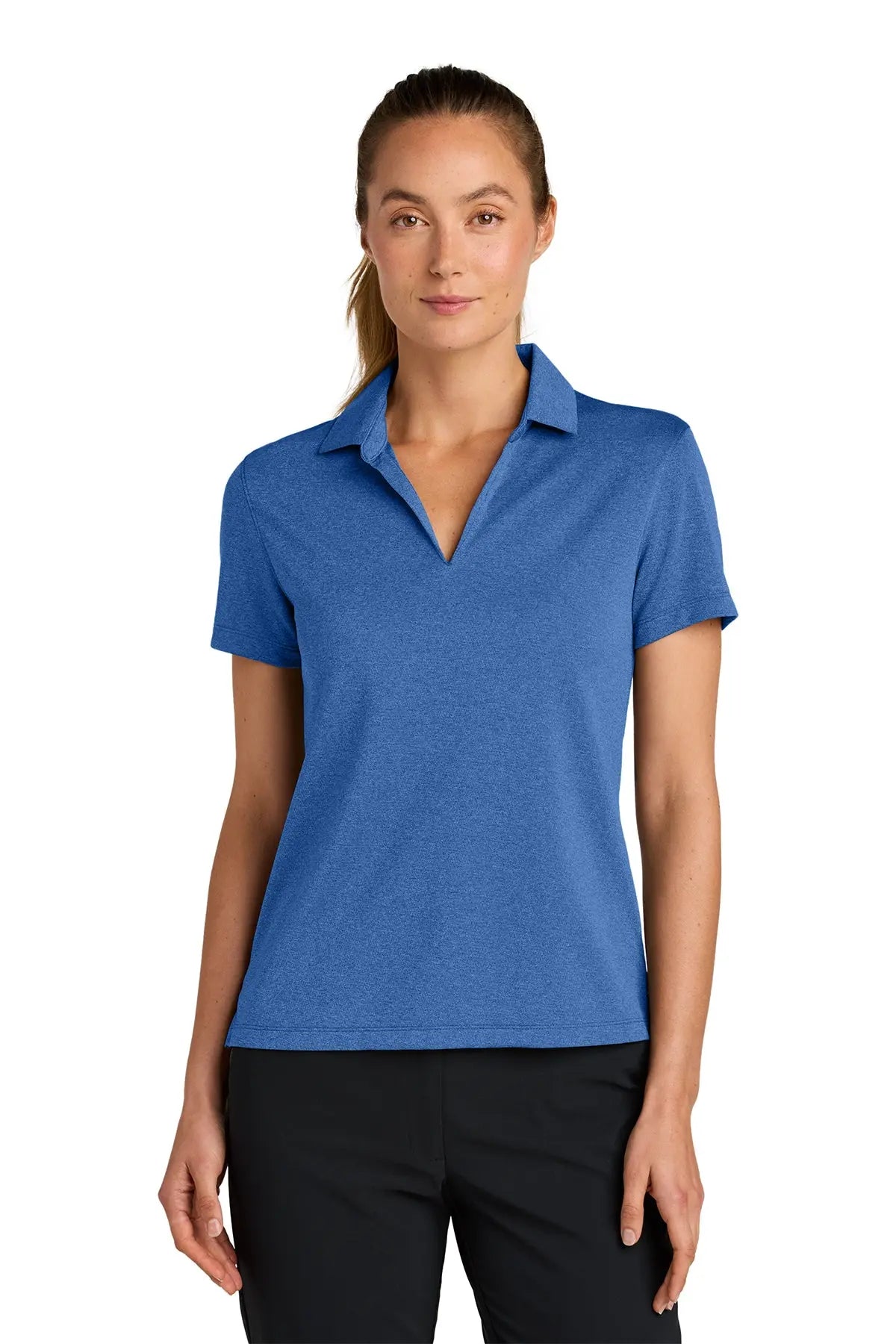Nike Women’s Dri-FIT Smooth Heather Polo #NKFQ4793Game Over Merch