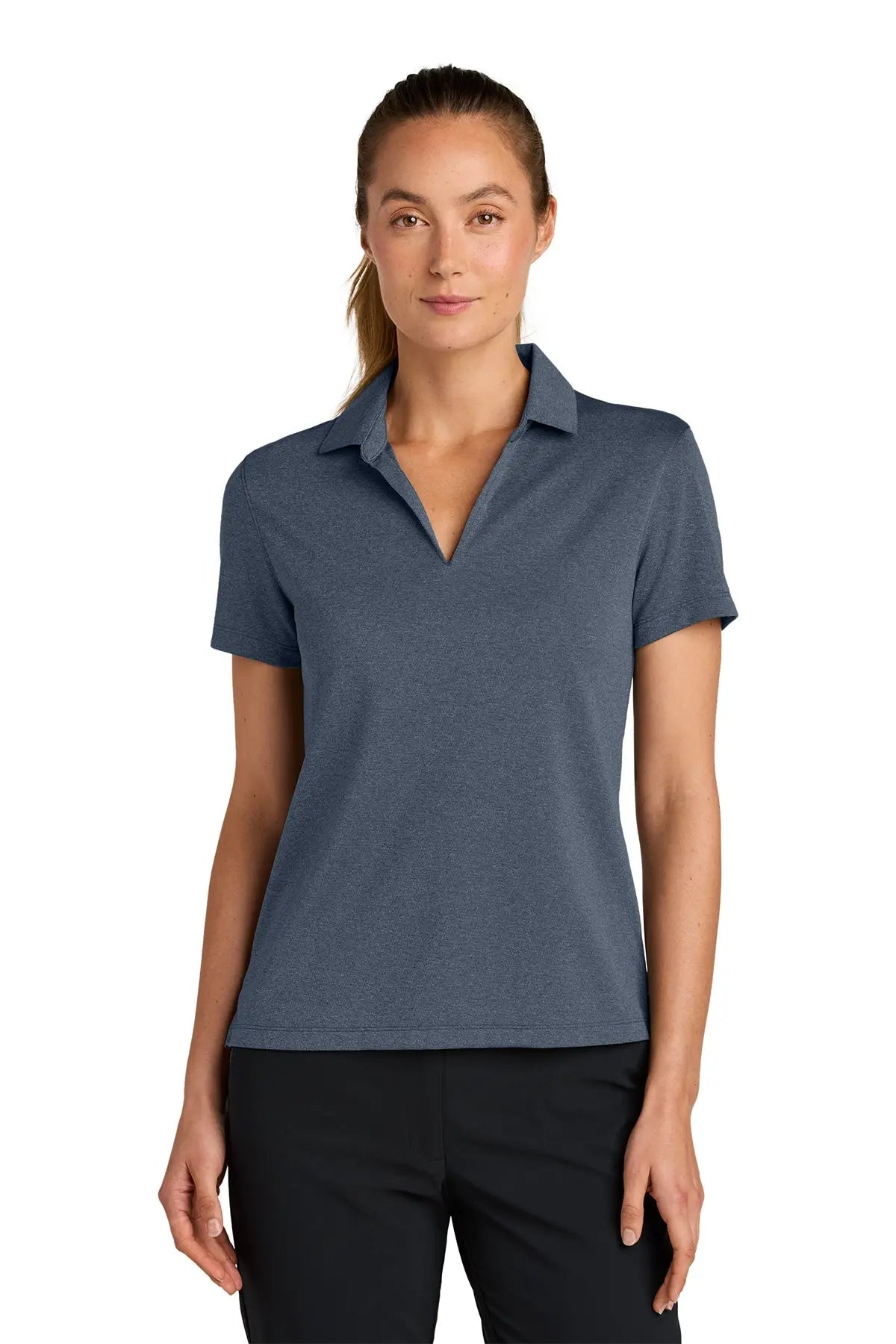 Nike Women’s Dri-FIT Smooth Heather Polo #NKFQ4793Game Over Merch
