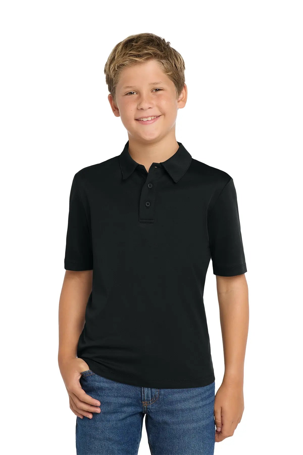 Port Authority® Youth Silk Touch™ Performance Polo #Y540Game Over Merch
