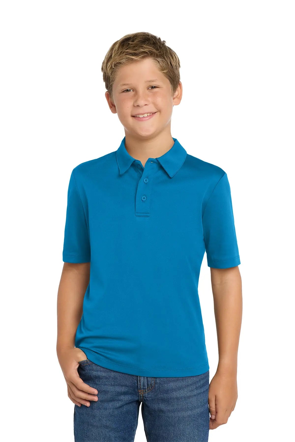 Port Authority® Youth Silk Touch™ Performance Polo #Y540Game Over Merch