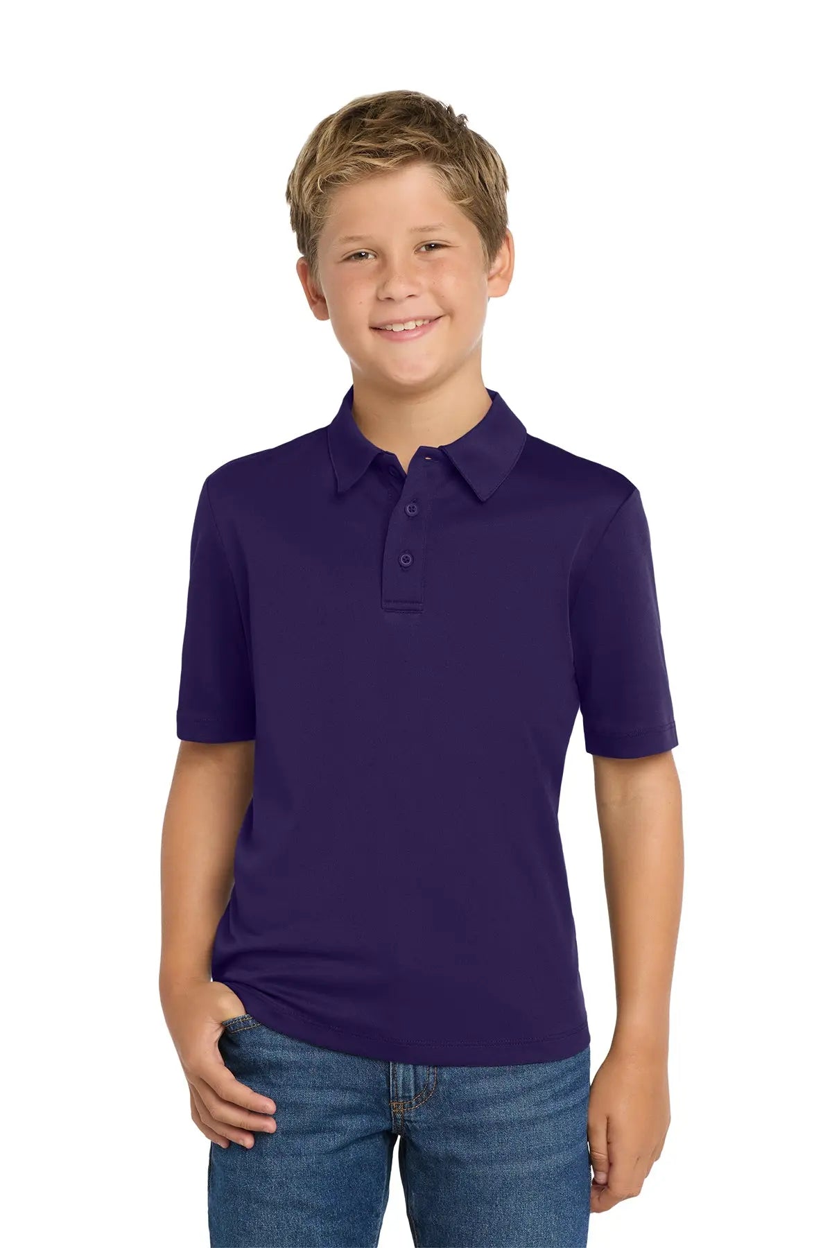 Port Authority® Youth Silk Touch™ Performance Polo #Y540Game Over Merch