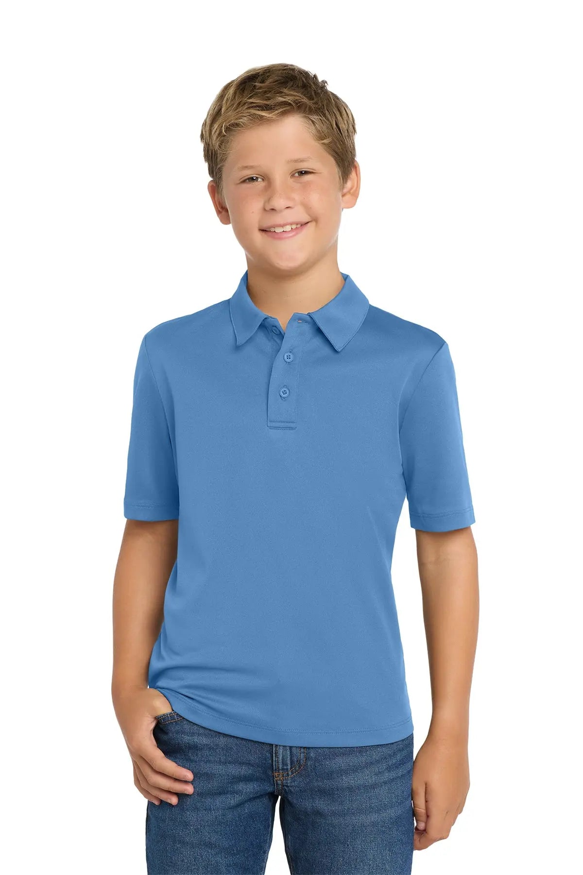 Port Authority® Youth Silk Touch™ Performance Polo #Y540Game Over Merch