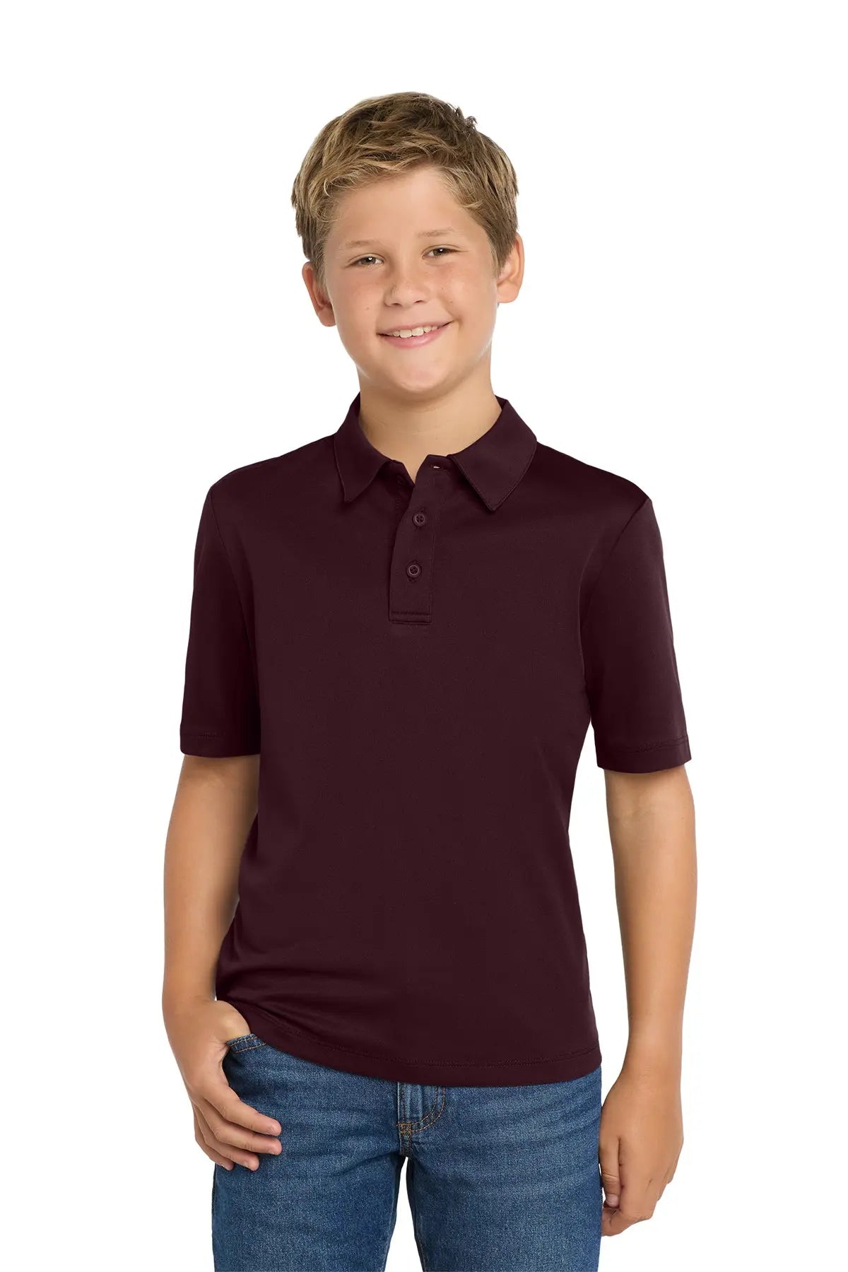 Port Authority® Youth Silk Touch™ Performance Polo #Y540Game Over Merch