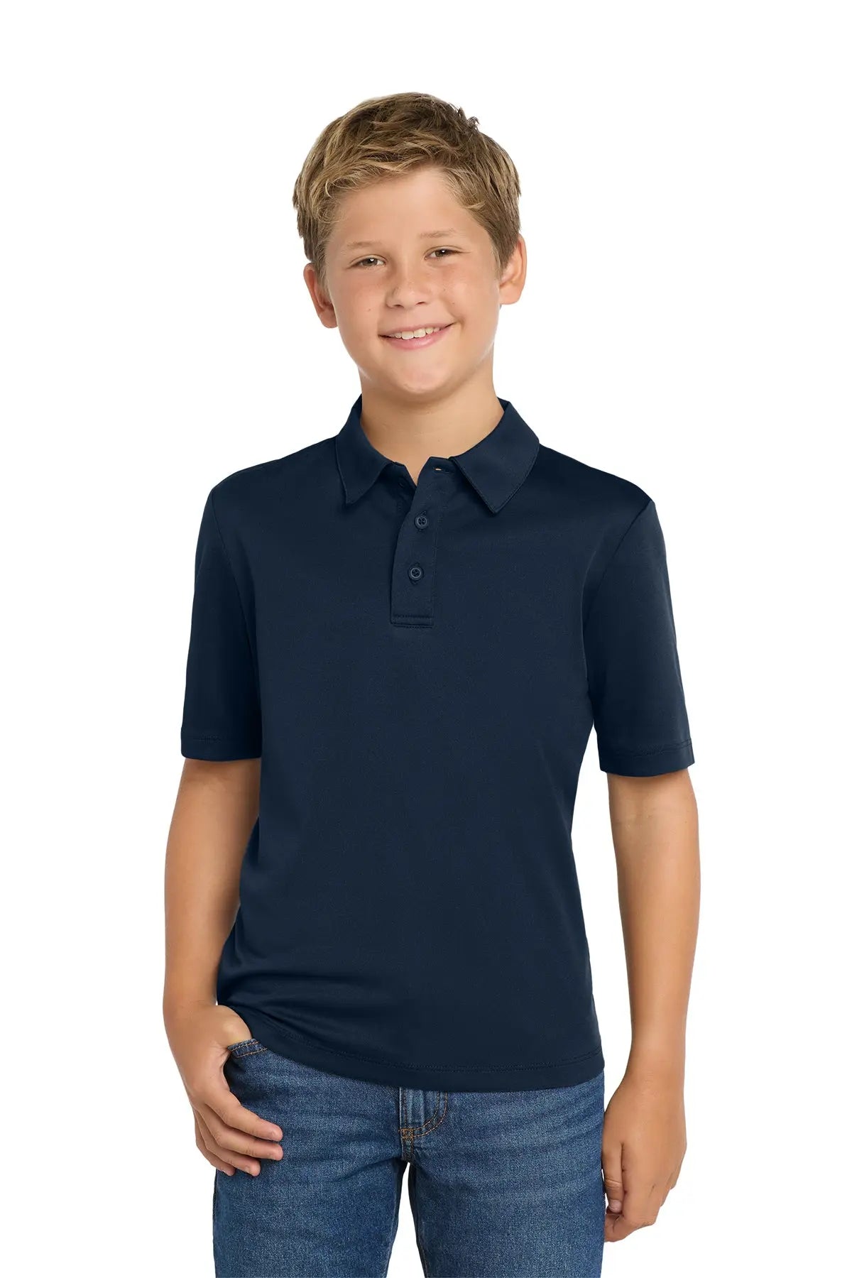 Port Authority® Youth Silk Touch™ Performance Polo #Y540Game Over Merch