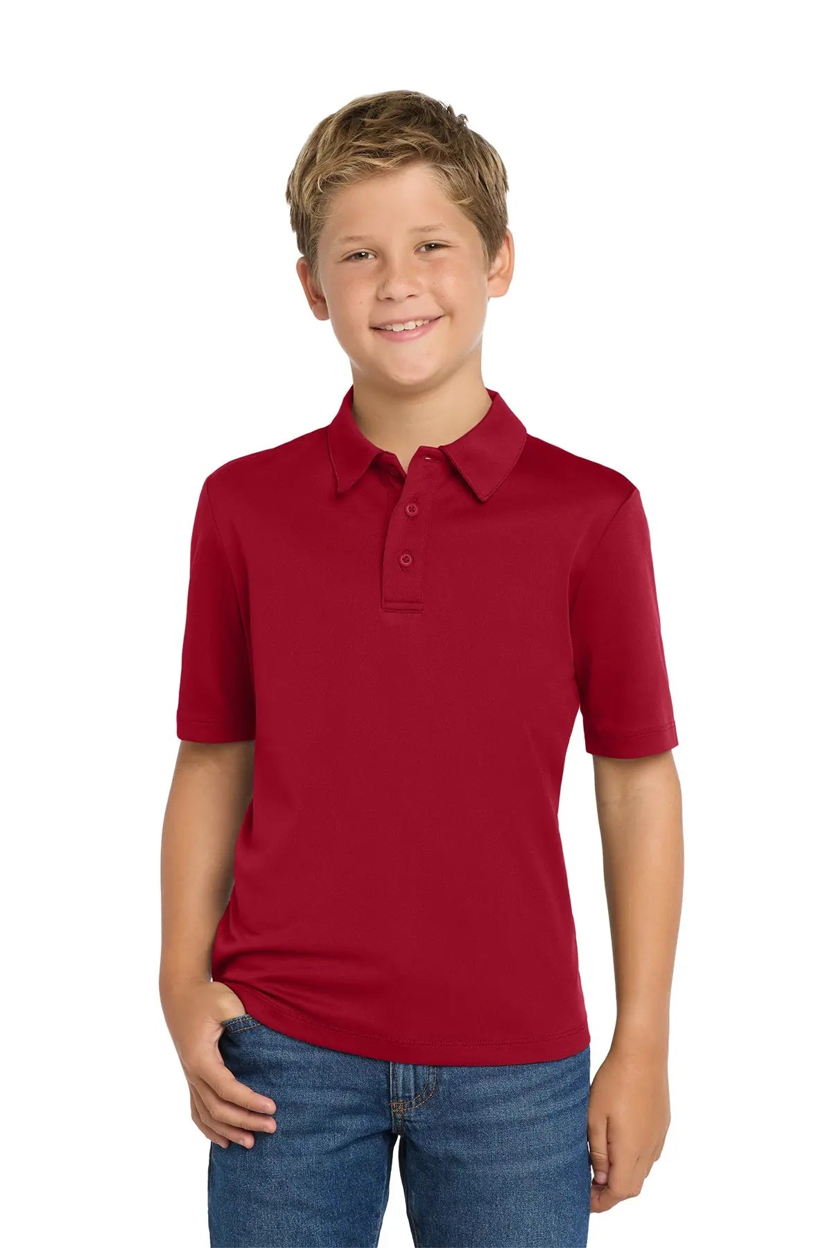 Port Authority® Youth Silk Touch™ Performance Polo #Y540Game Over Merch