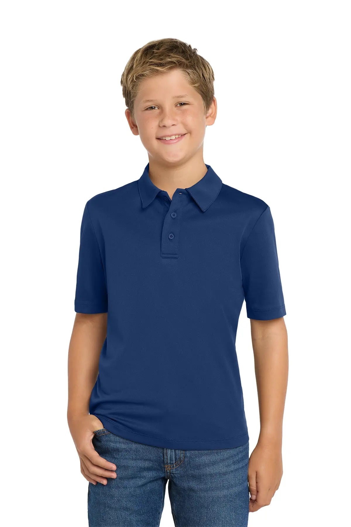 Port Authority® Youth Silk Touch™ Performance Polo #Y540Game Over Merch