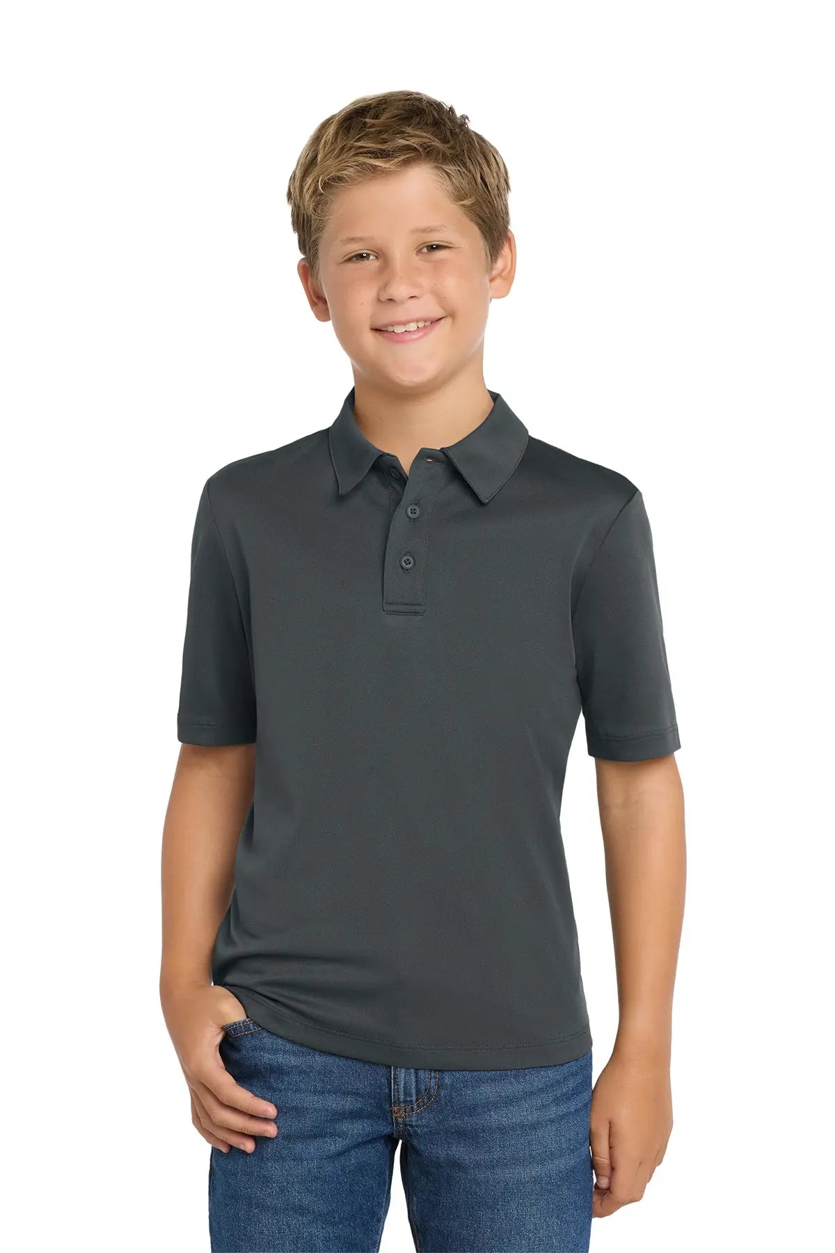 Port Authority® Youth Silk Touch™ Performance Polo #Y540Game Over Merch