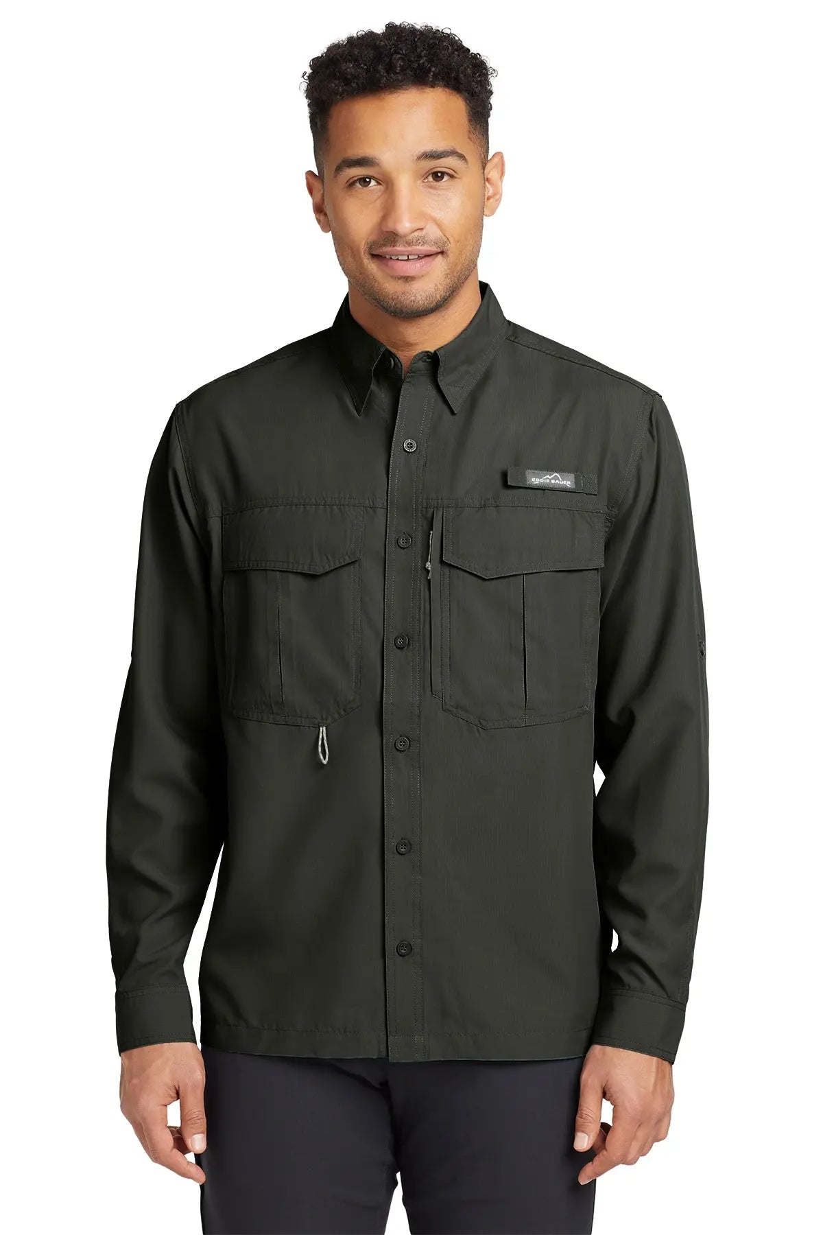 Eddie Bauer® Long Sleeve Performance Fishing Shirt #EB600