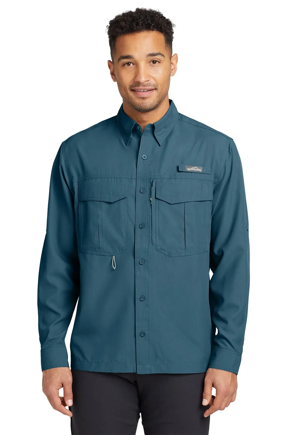 Eddie Bauer® Long Sleeve Performance Fishing Shirt #EB600