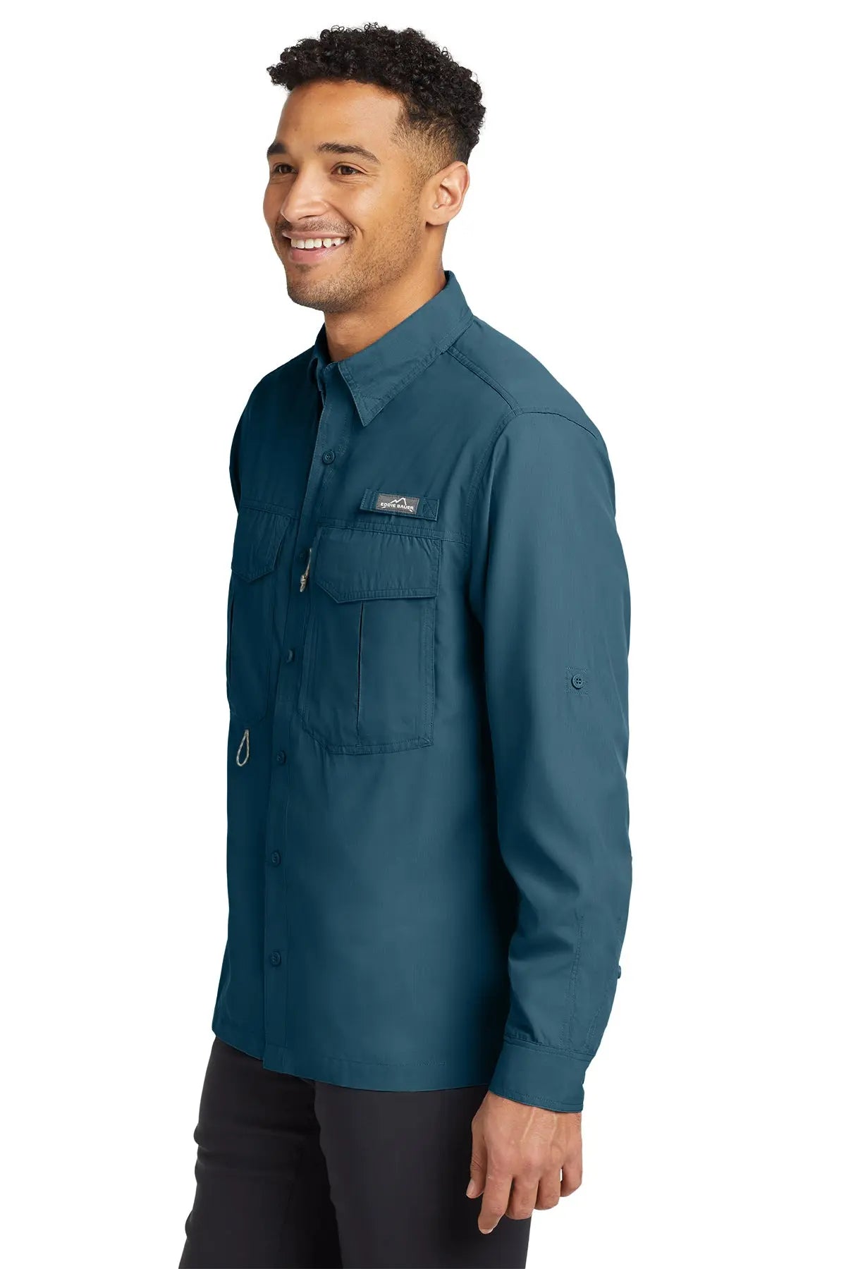 Eddie Bauer® Long Sleeve Performance Fishing Shirt #EB600
