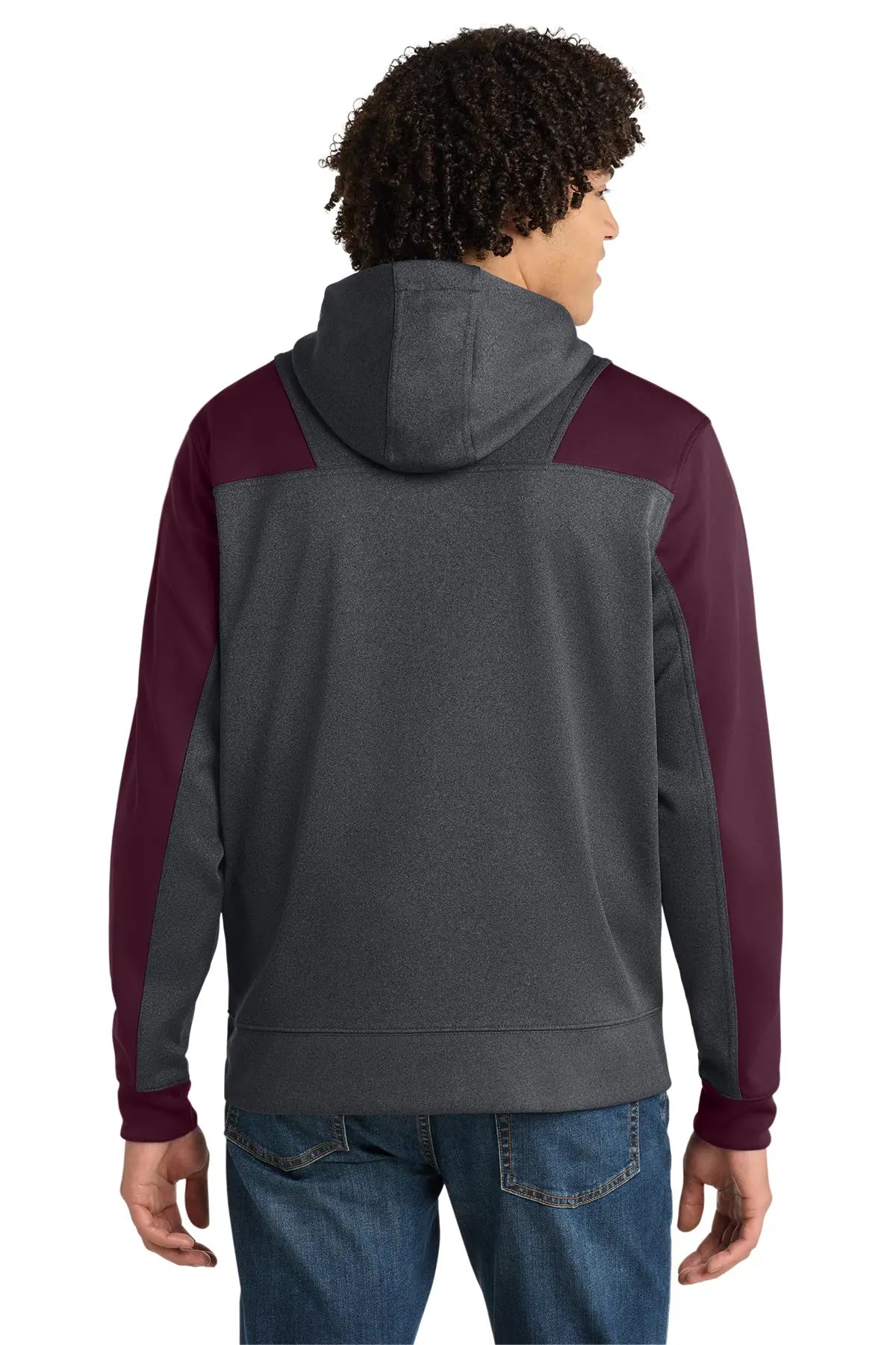 Sport-Tek® Tech Fleece Colorblock 1/4-Zip Hooded Sweatshirt #ST249 Game Over Merch