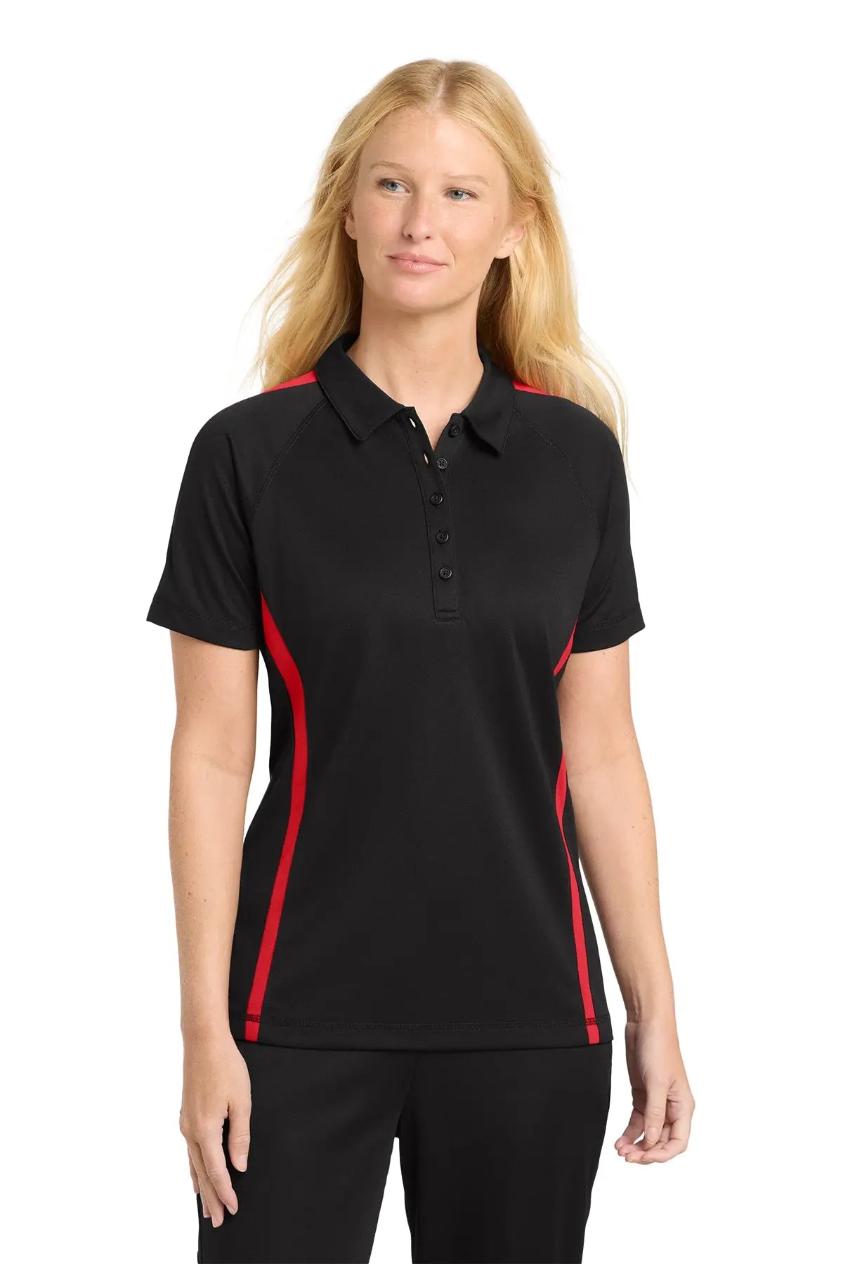 Sport-Tek® Women's PosiCharge® Micro-Mesh Colorblock Polo #LST685Game Over Merch