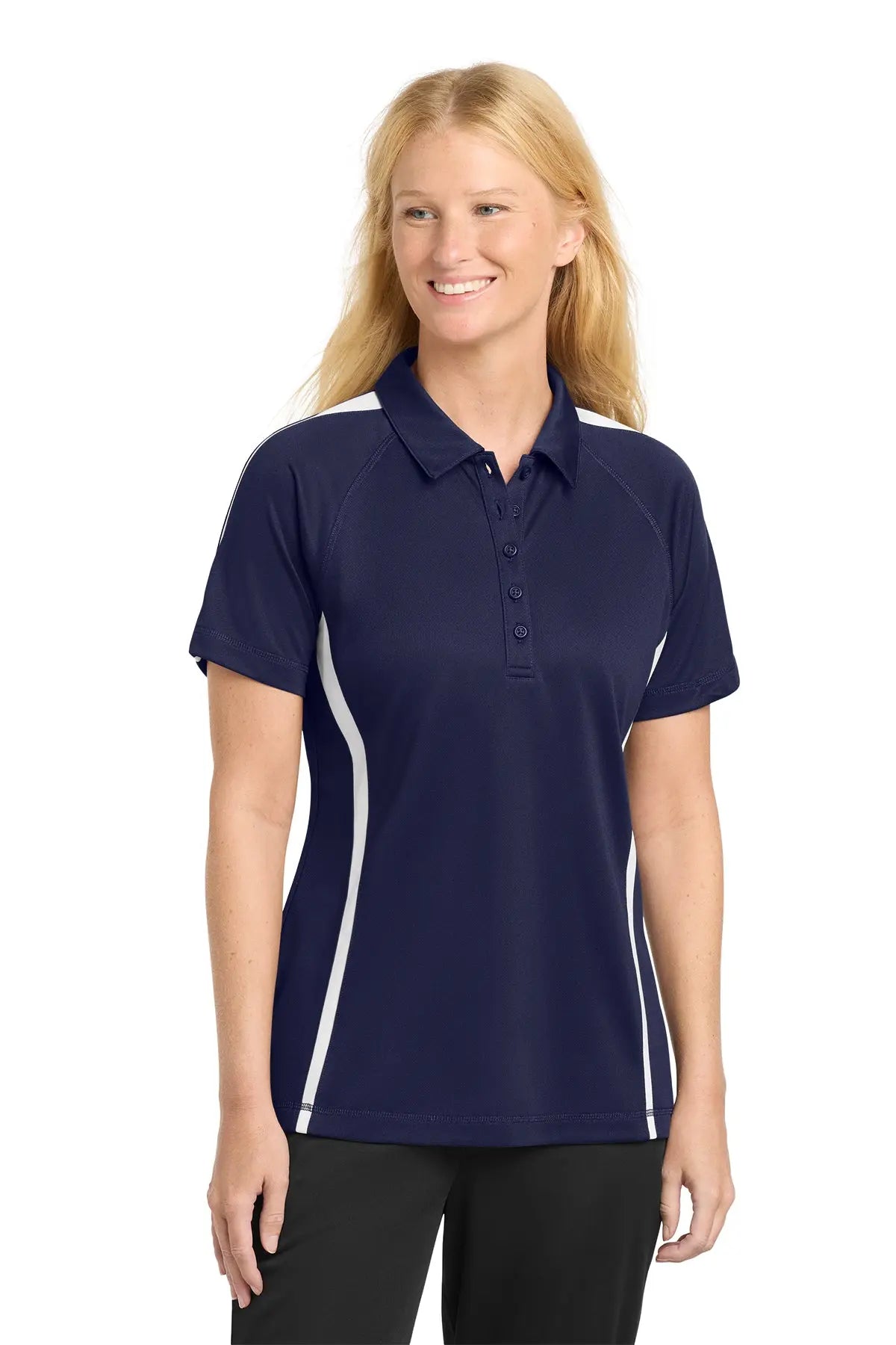 Sport-Tek® Women's PosiCharge® Micro-Mesh Colorblock Polo #LST685Game Over Merch